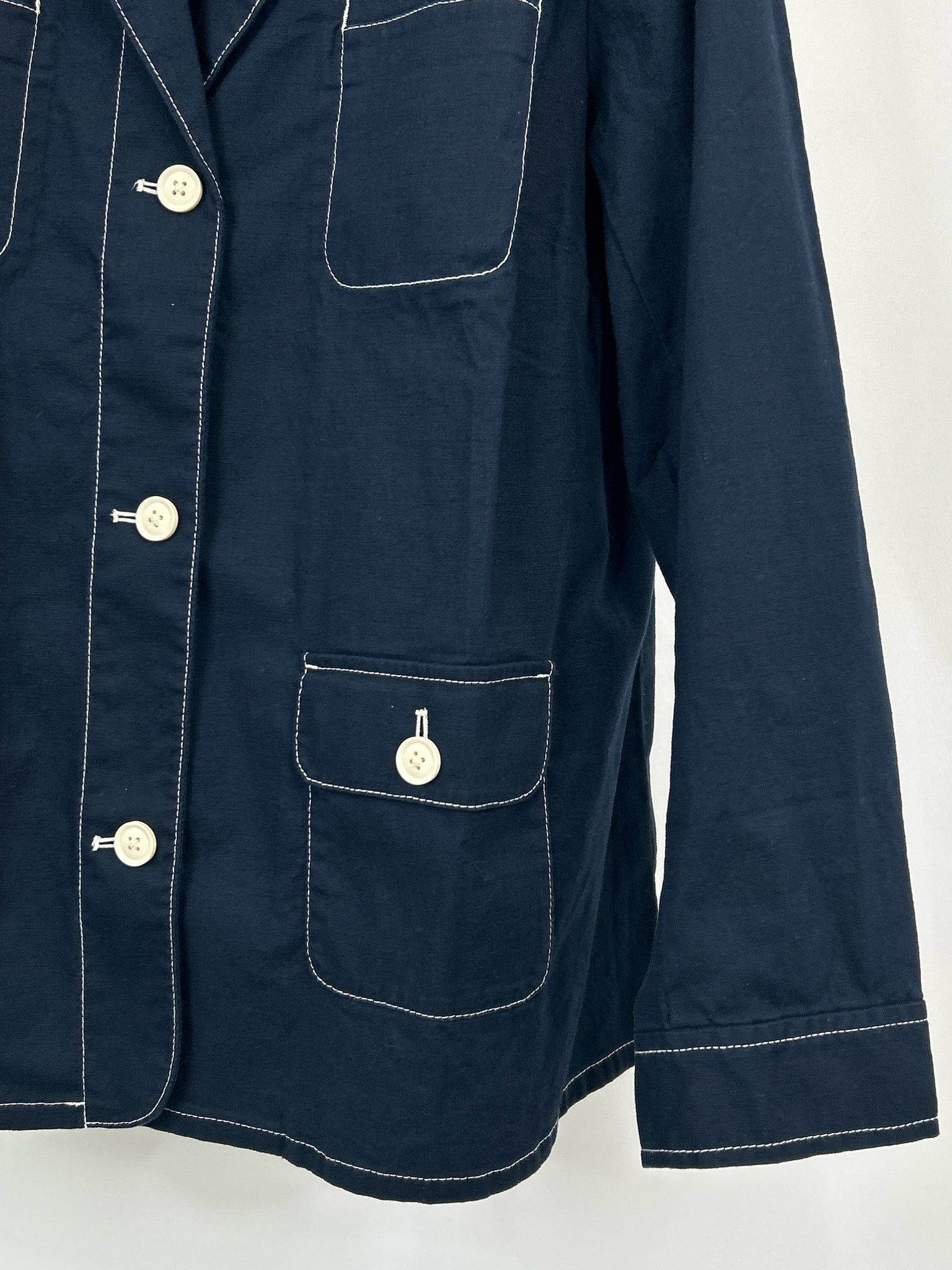 J JILL Size XLT Navy Women Jacket NWT