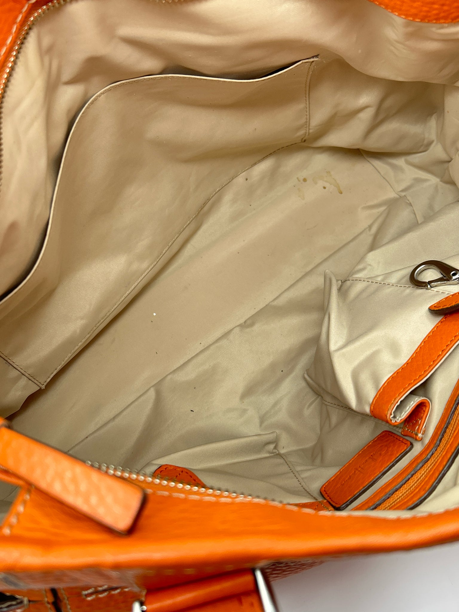 COLE HAAN Orange Women Tote