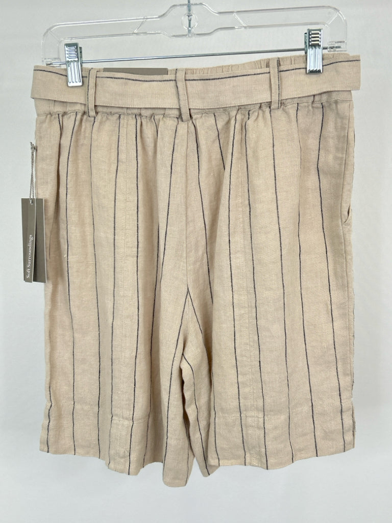 SOFT SURROUNDINGS Size XS Beige striped Women's Shorts