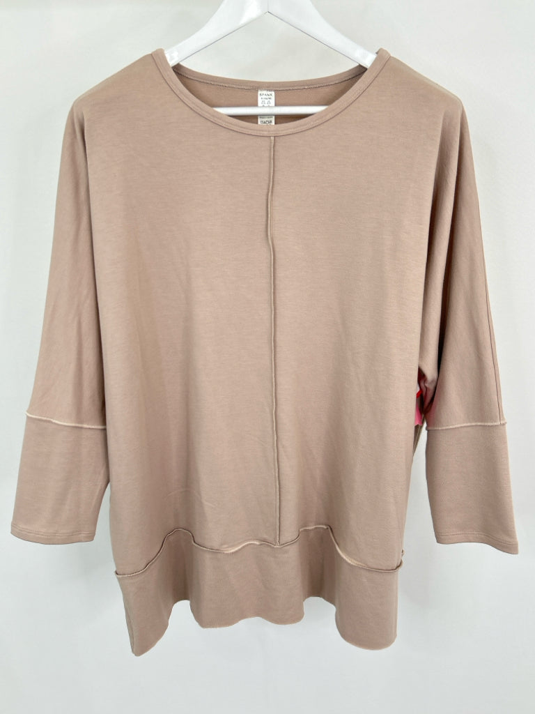 SPANX Women Size XL Taupe Sweatshirt