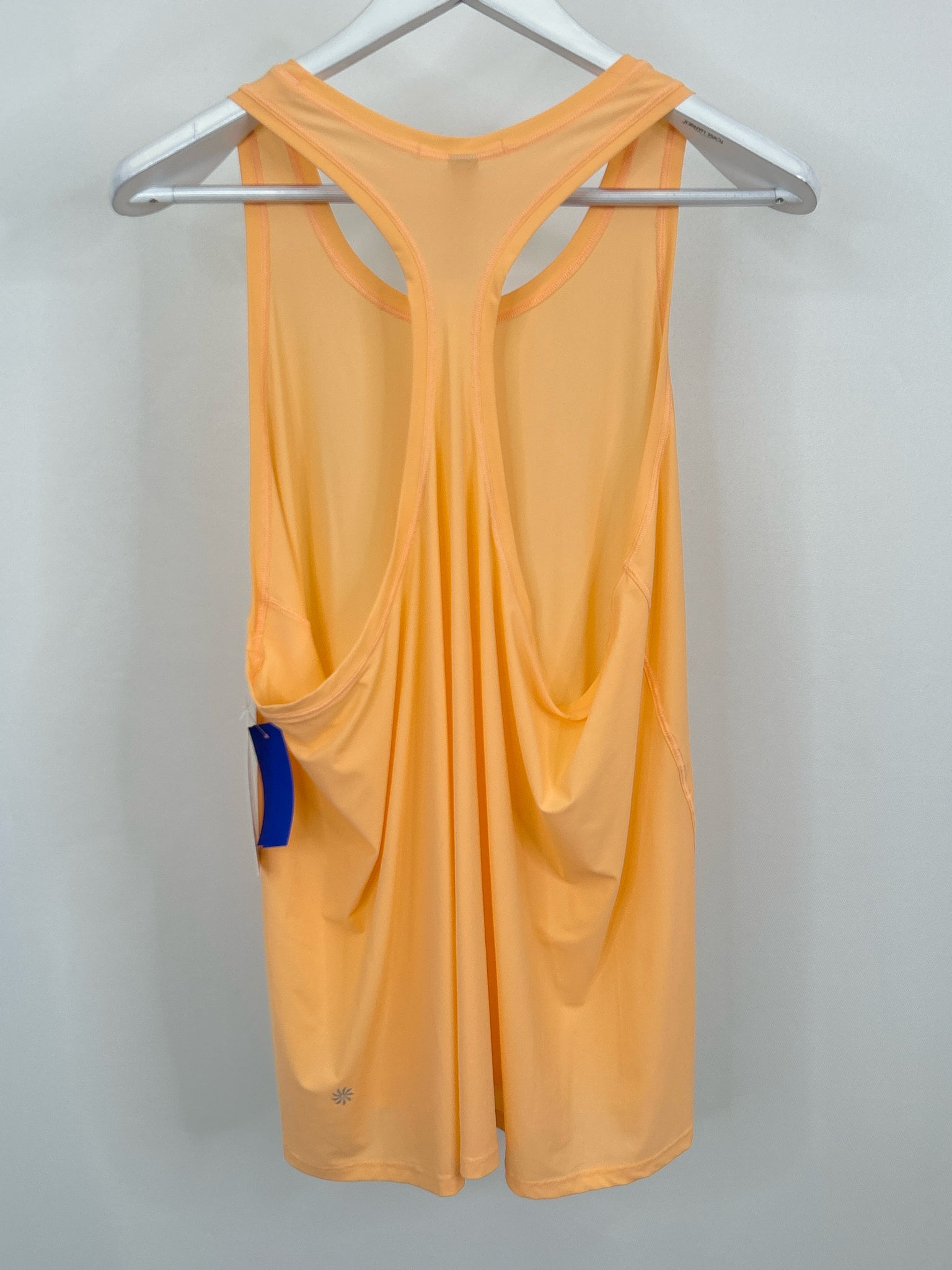 ATHLETA Size XL Orange Women Workout Top