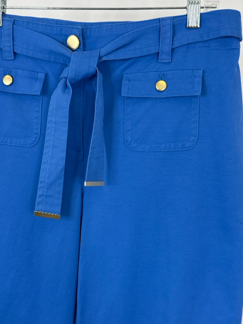 TALBOTS NWT Size 12P Blue Women Pants