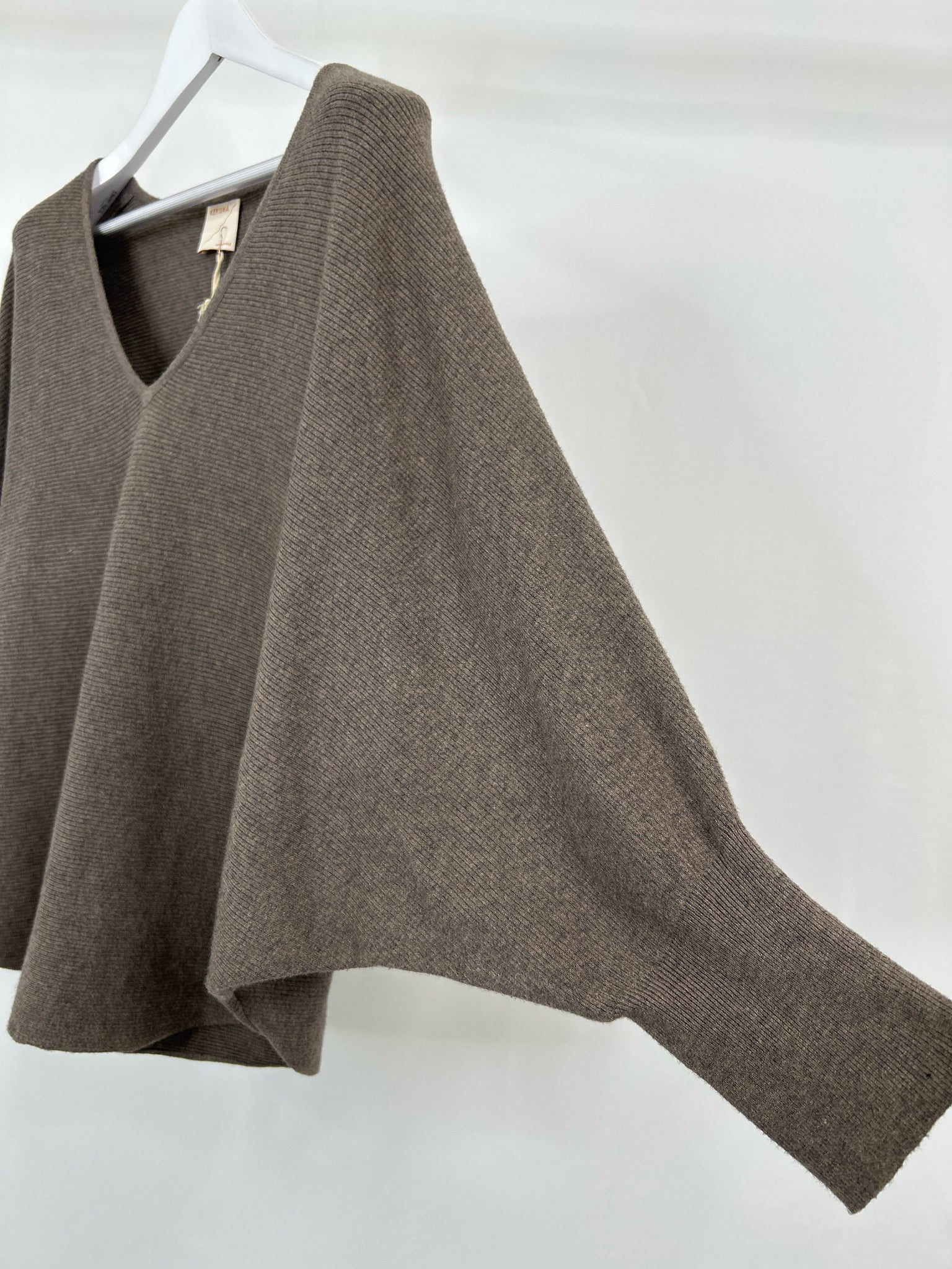 KERISMA Size M/L Taupe Women Sweater