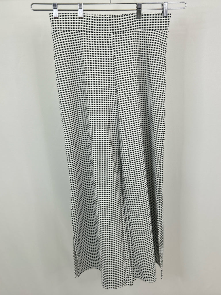 MAEVE Women Size L White and black Pants