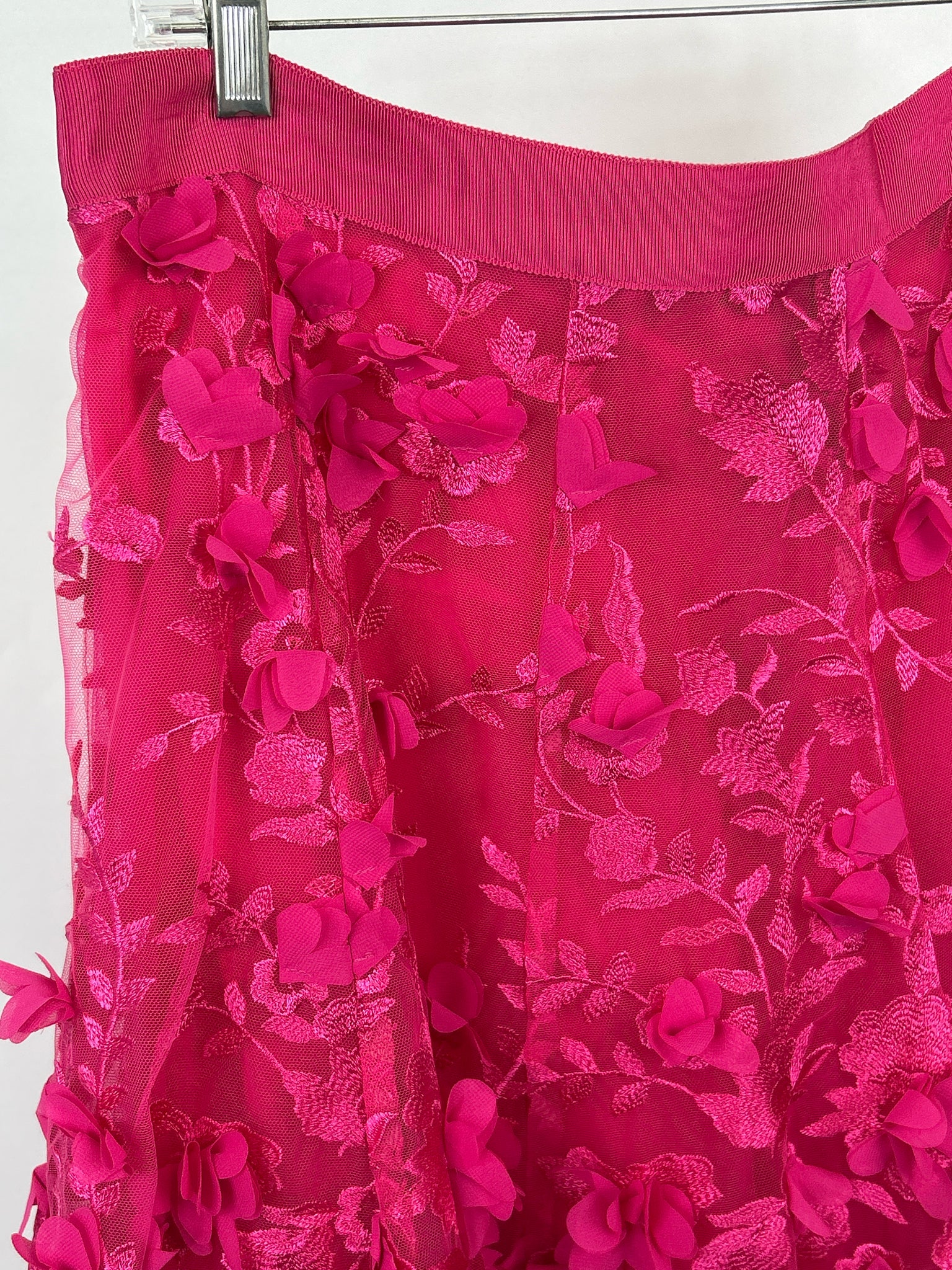 MAISON COMMON Size 14 Fuschia Women Skirt