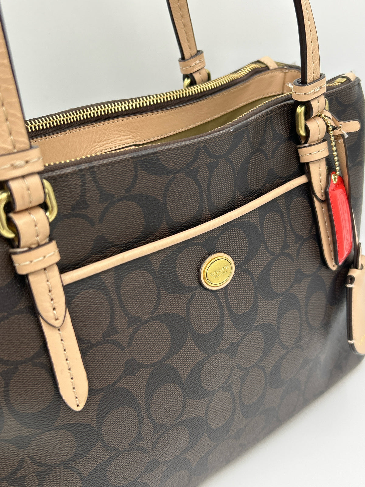 Coach Brown Women Purse