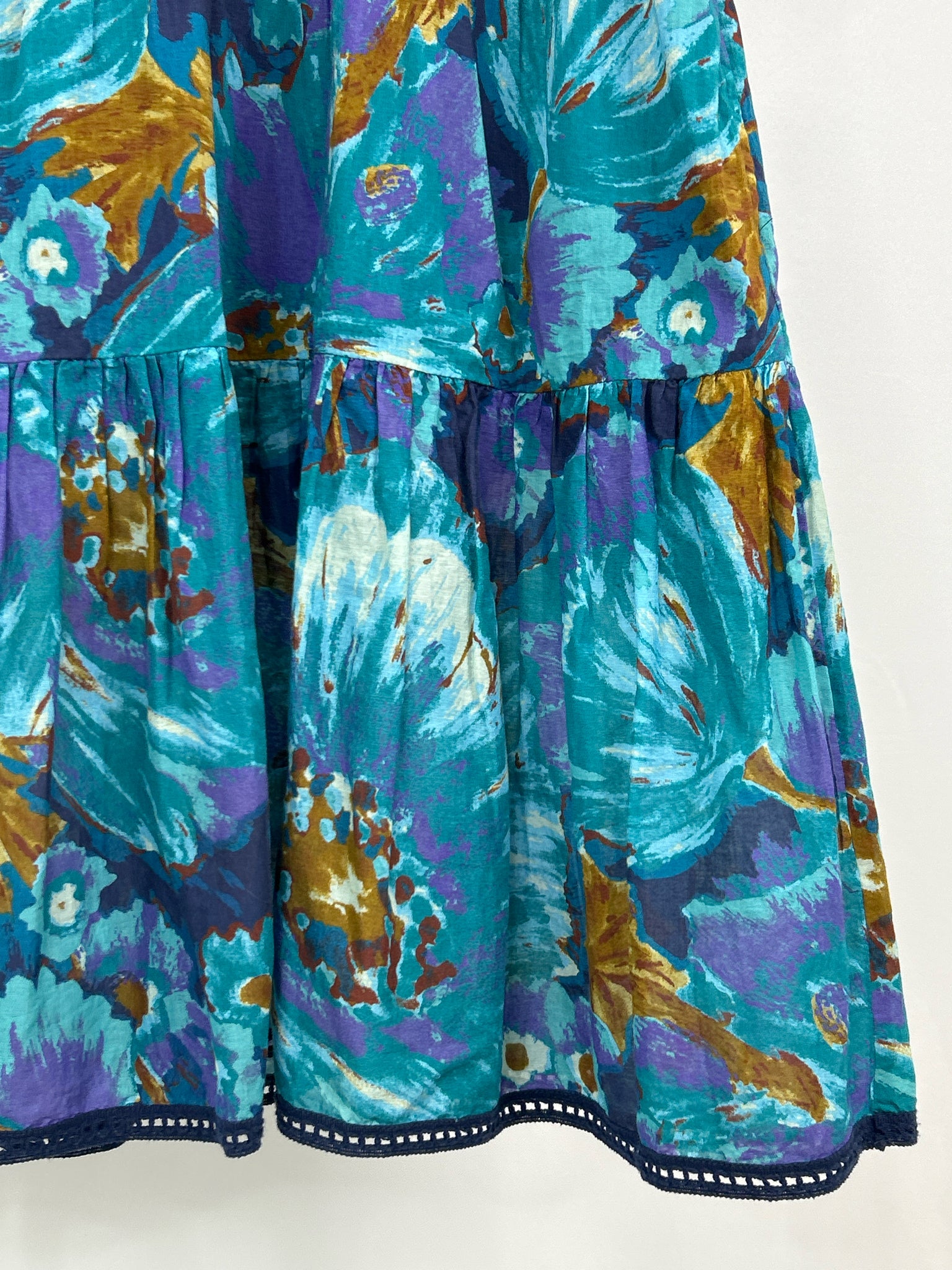 SUNDANCE Size S Blue and Purple Women Dress