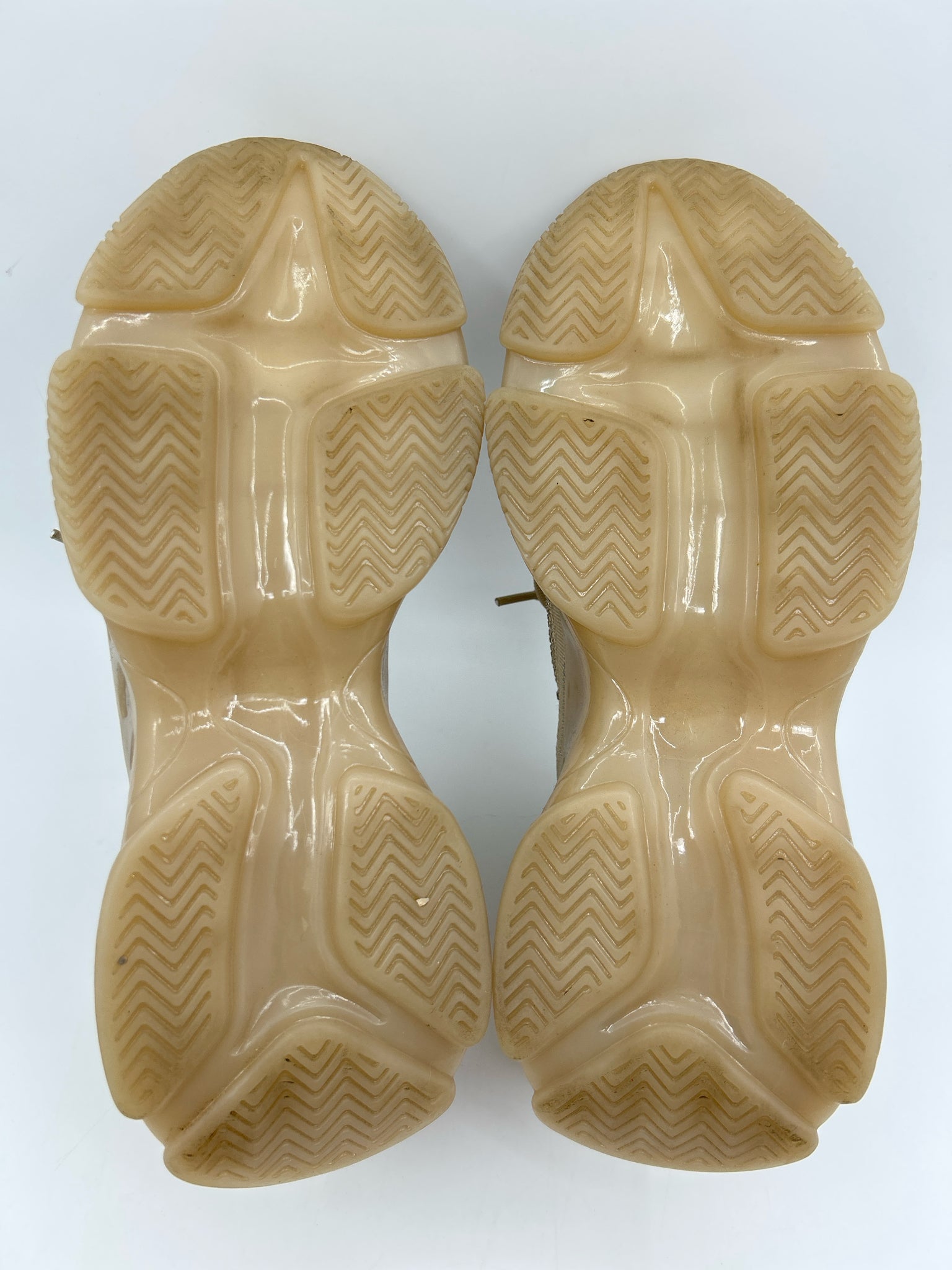 STEVE MADDEN Size 9.5M Light Brown Women Sneakers