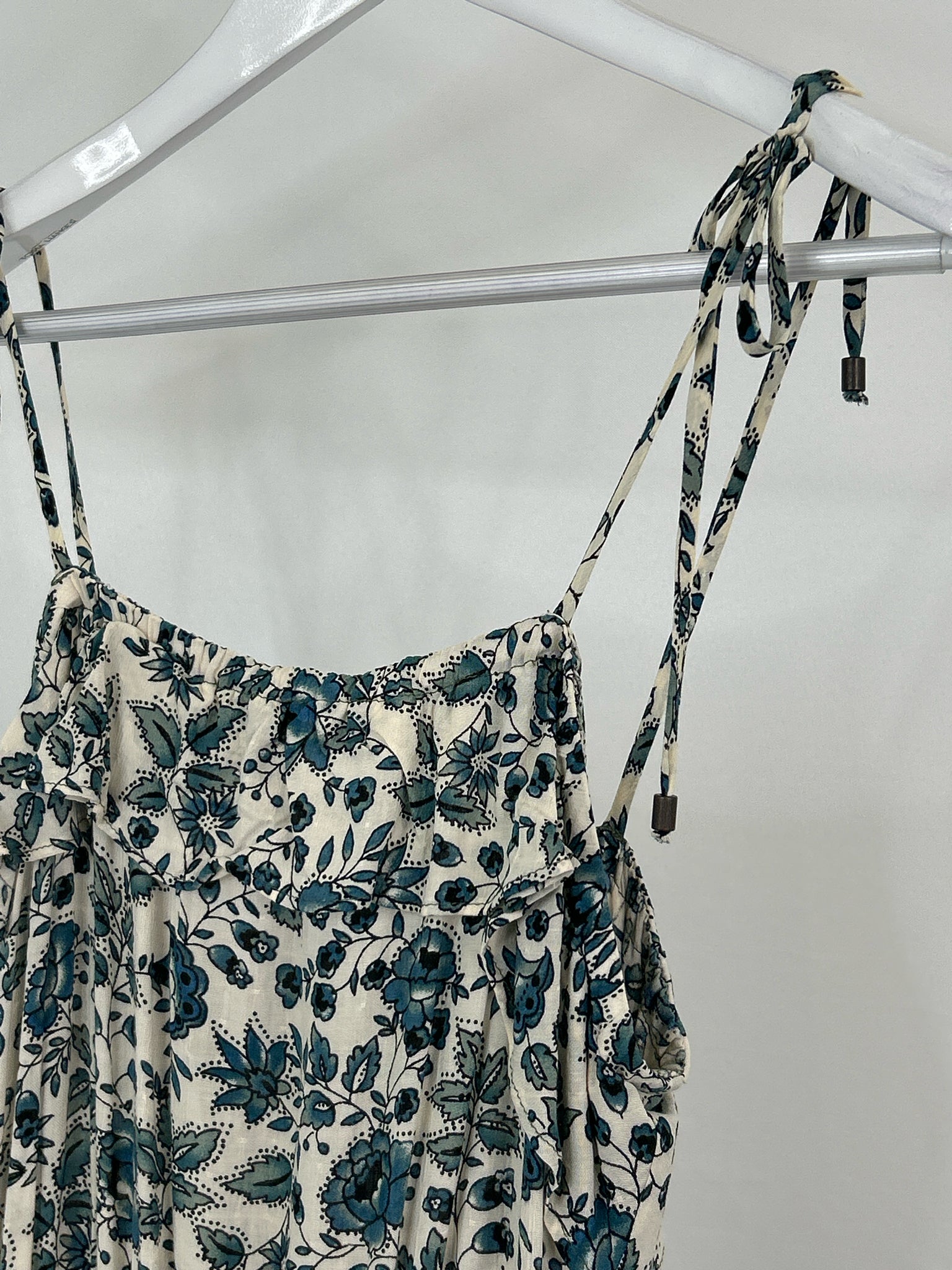 Good Hart Size S Green Floral Women Dress