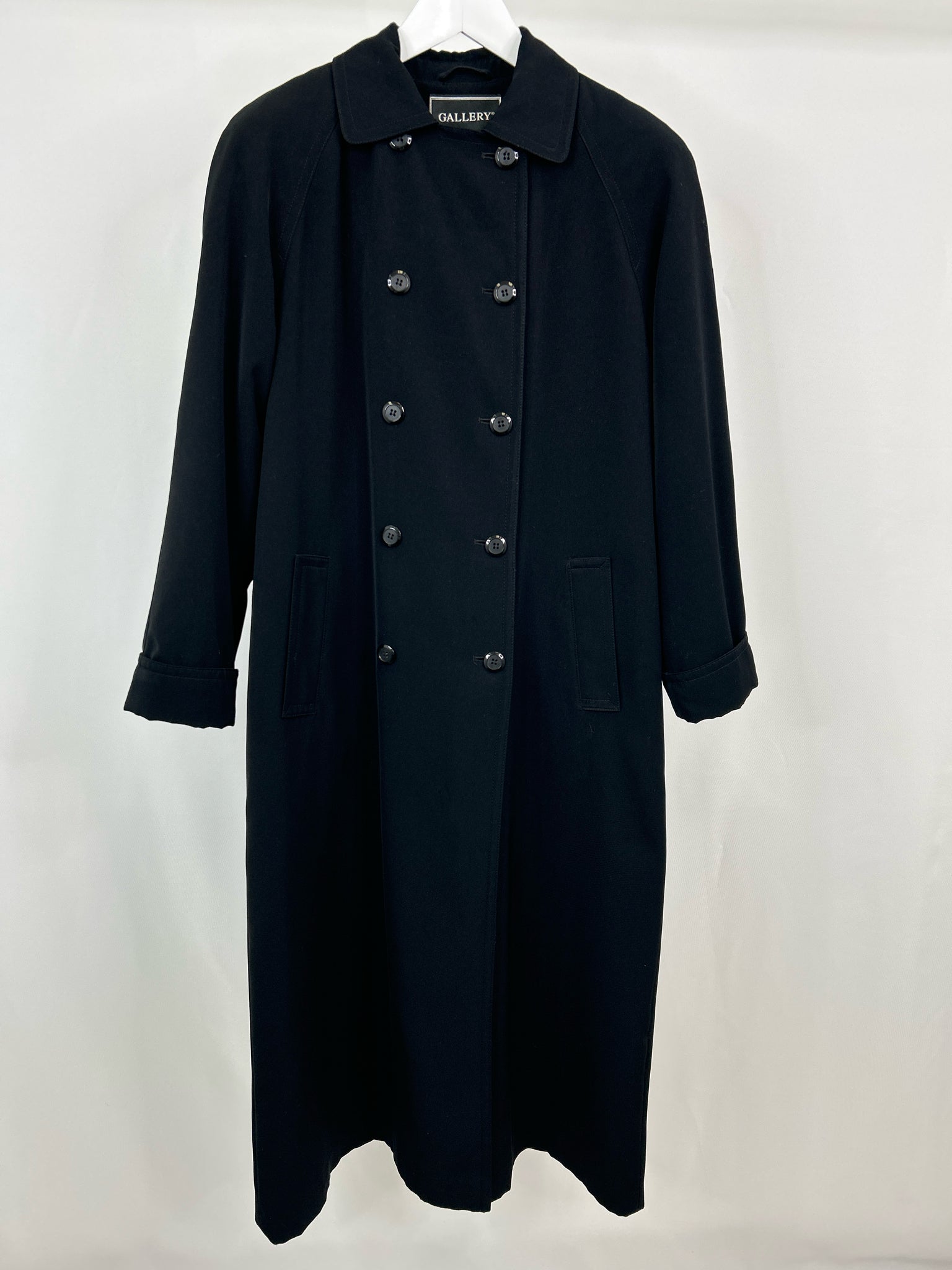 GALLERY Size 4 Black Women Coat