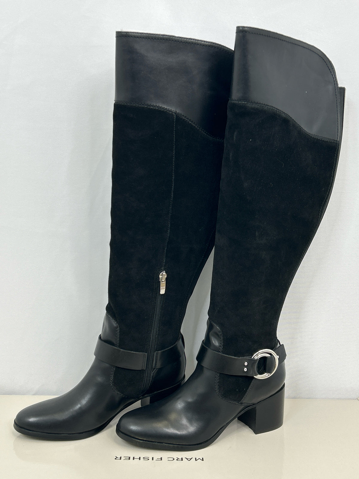 MARC FISHER Size 8.5M Black Women Boots