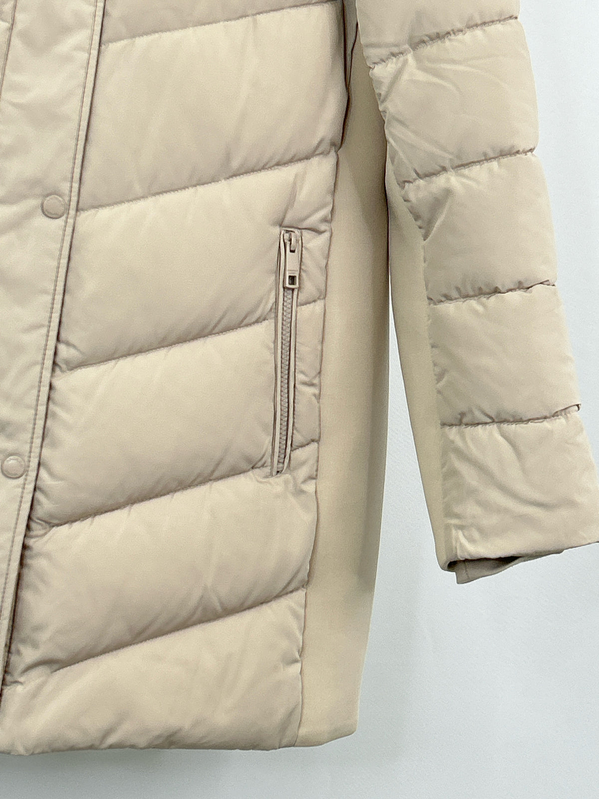 ANDREW MARC Size L Beige Women Coat