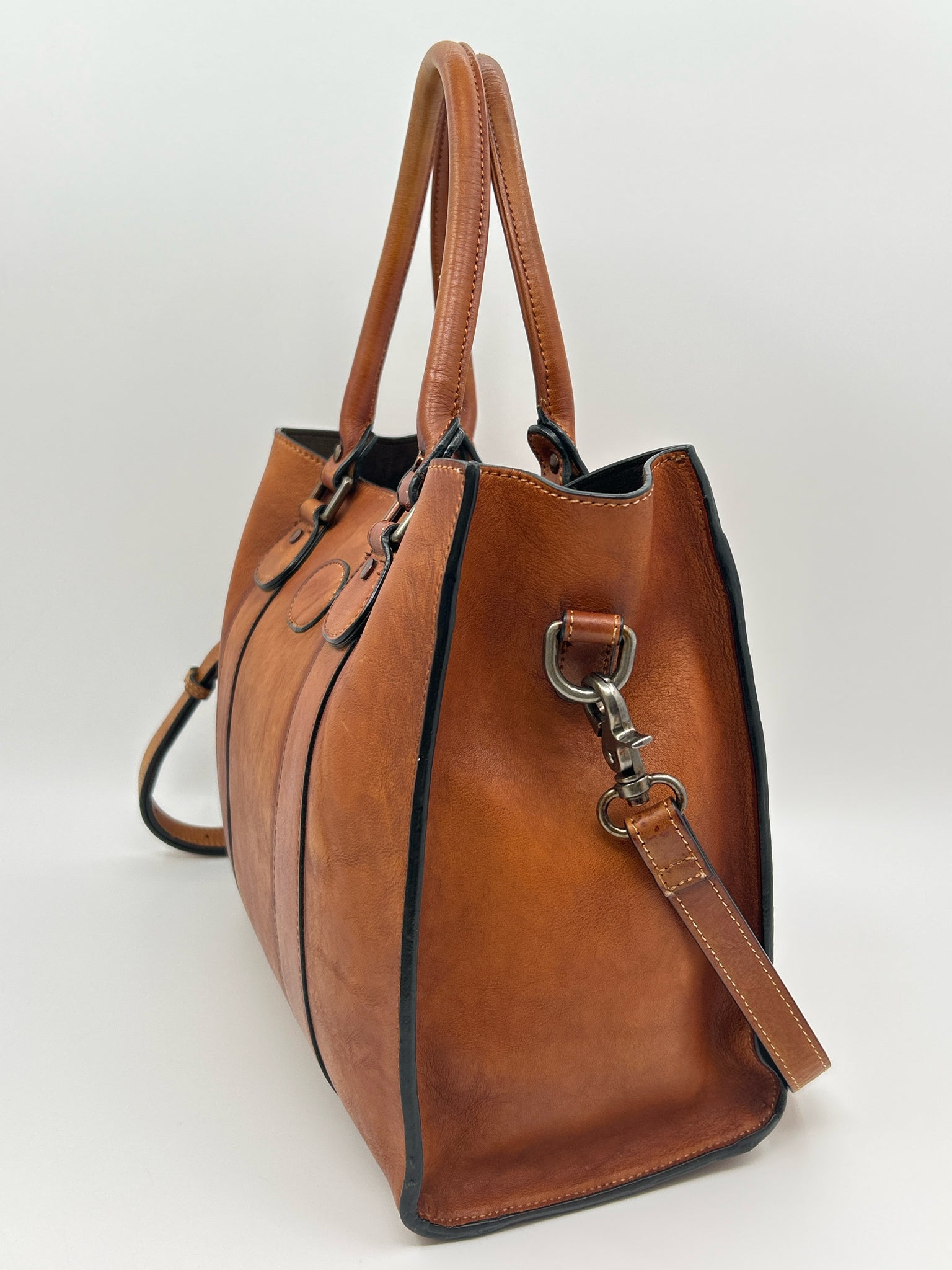 LRTO COGNAC Women Tote