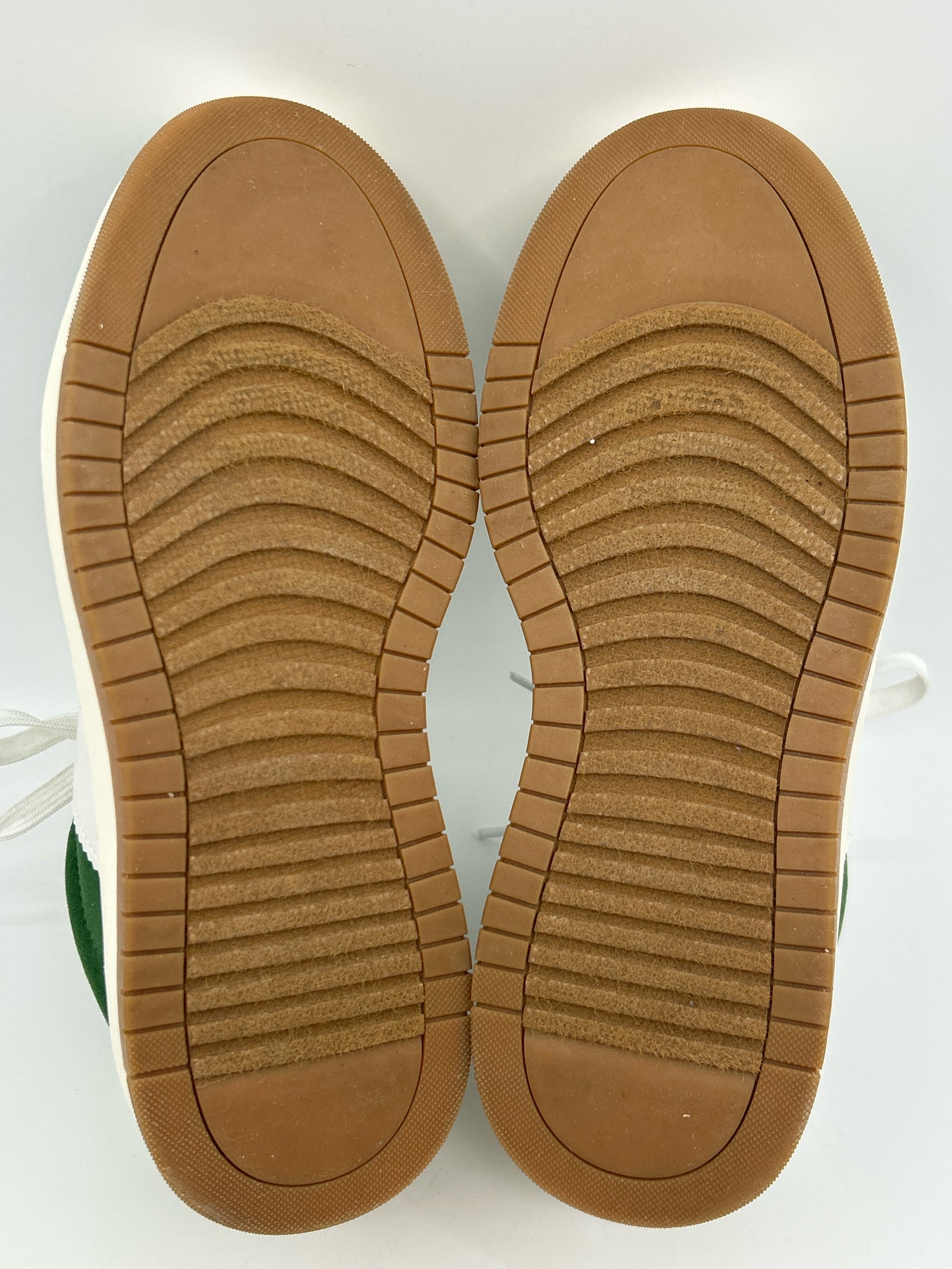 MADDEN GIRL Size 8M Green & White Women Sneakers