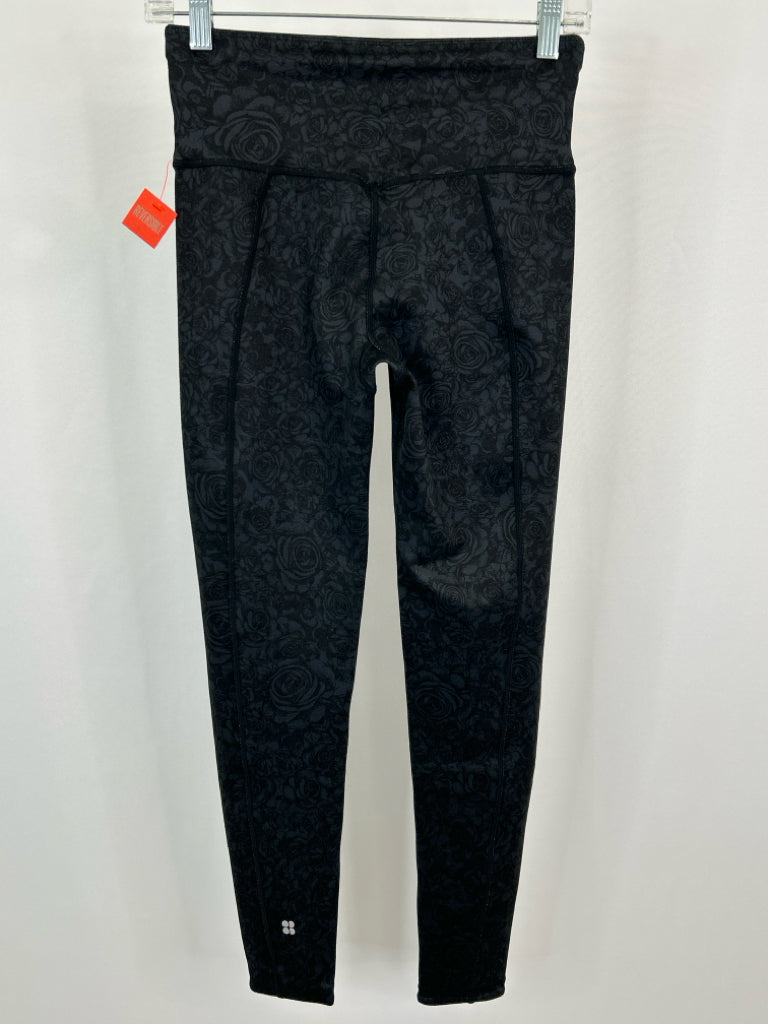 SWEATY BETTY Size S Black Print Women's Legging