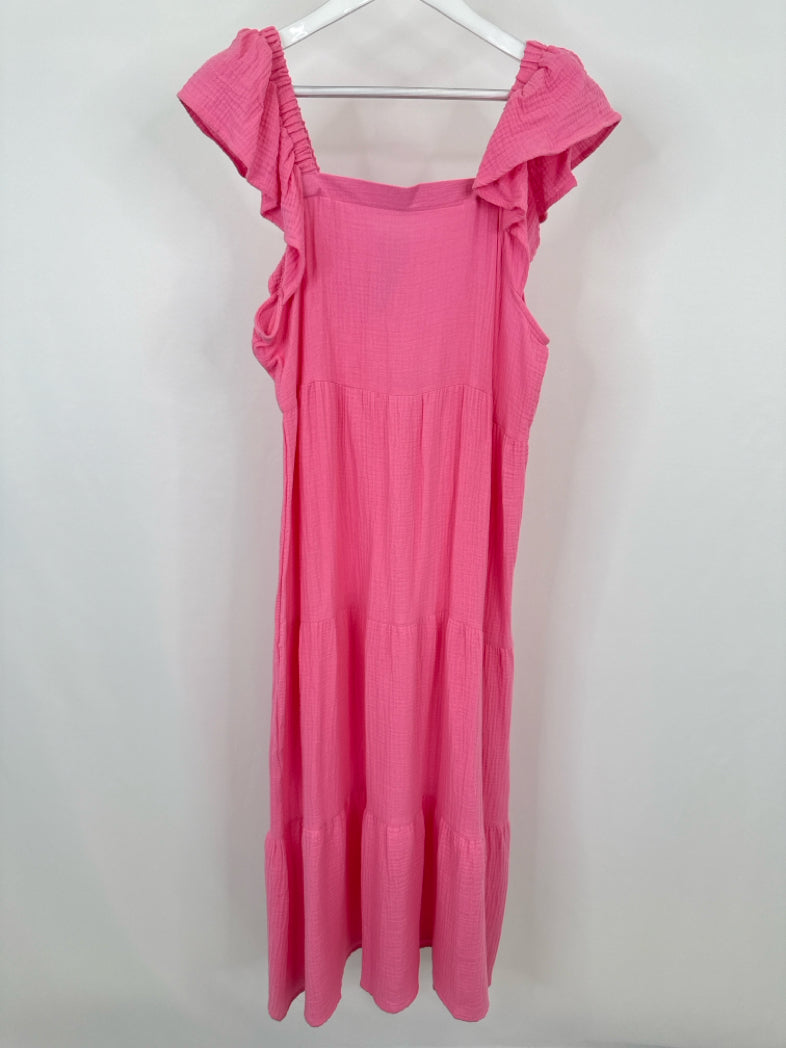 MUDPIE Size M Pink Women Dress