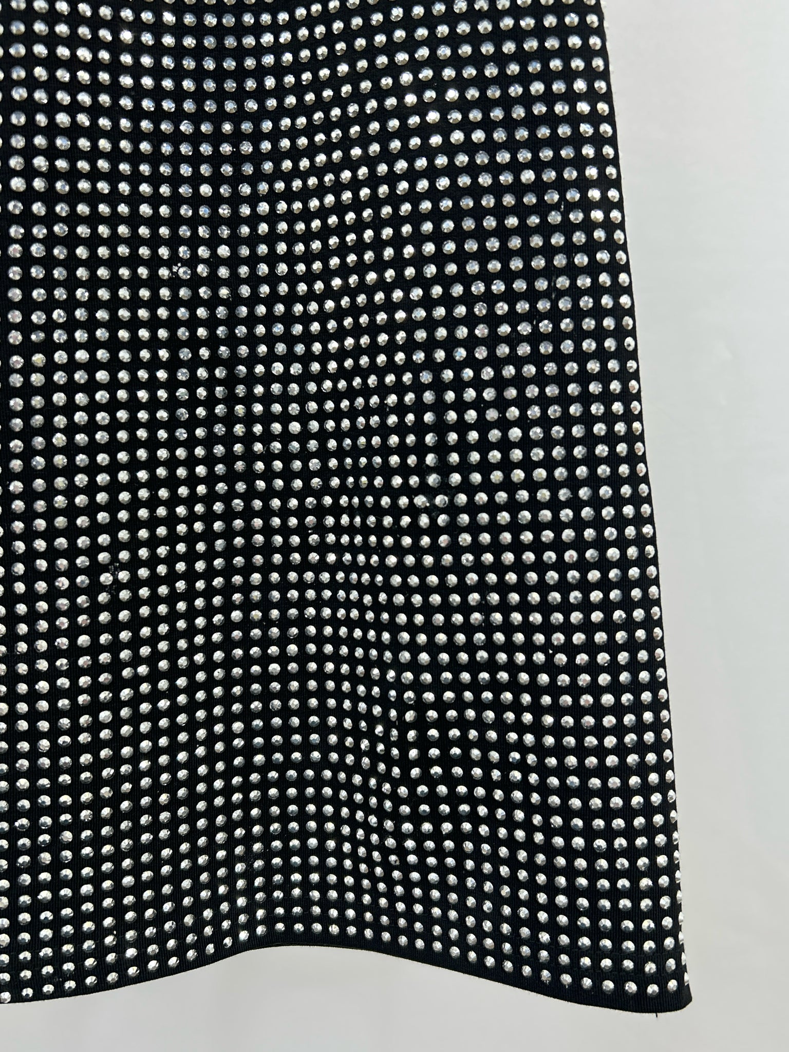 GOOD AMERICAN Size L Black and Silver Women Pants