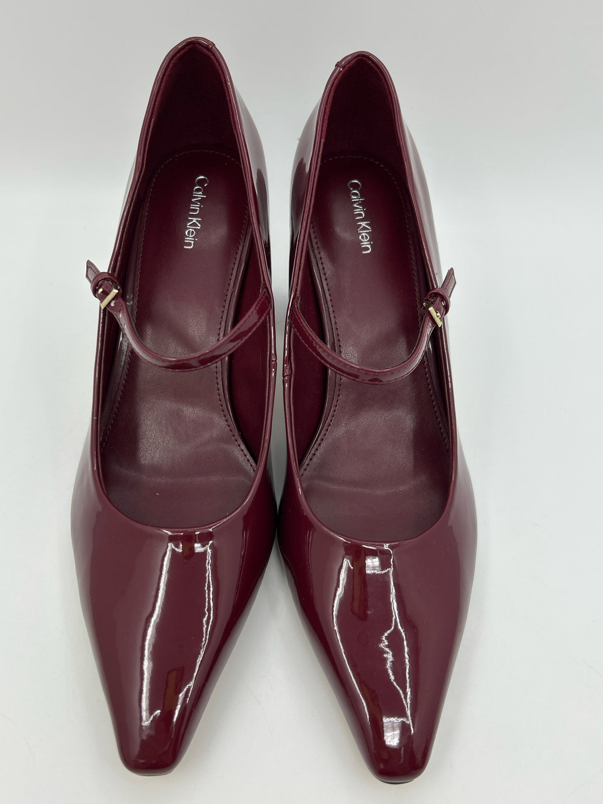 CALVIN KLEIN Size 10M DARK RED Women Pumps