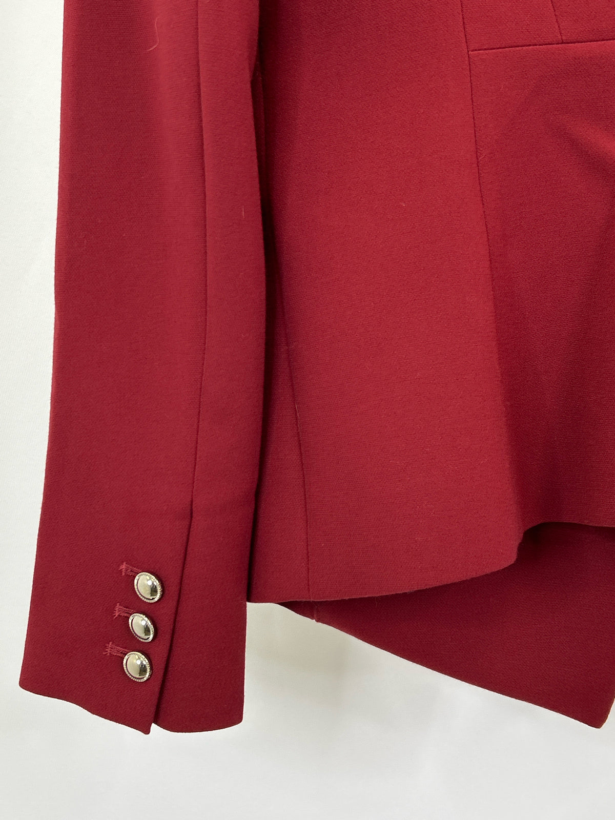 White House Black Market Size 6 Red Women Blazer