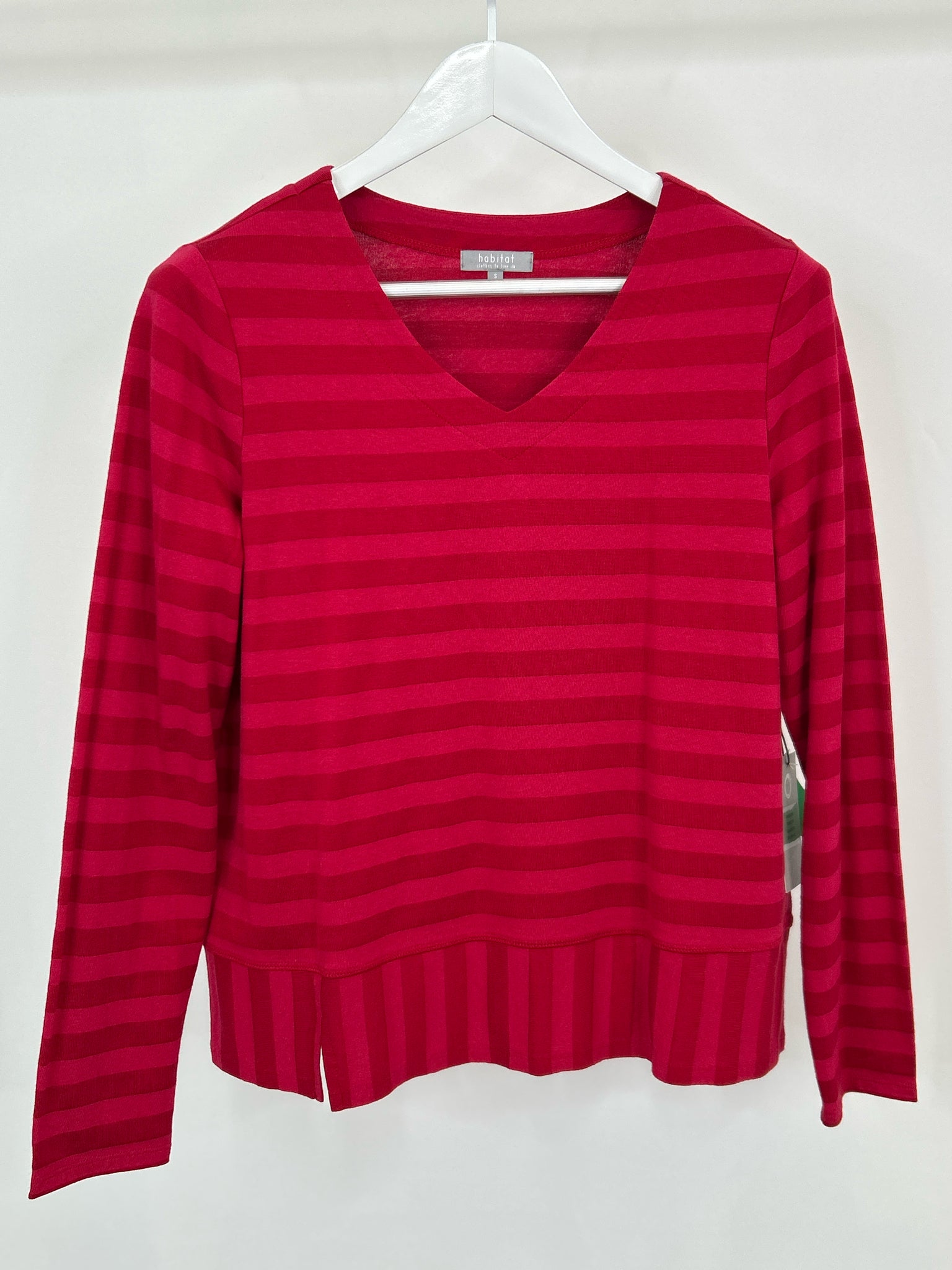 HABITAT Size S Red Women Top