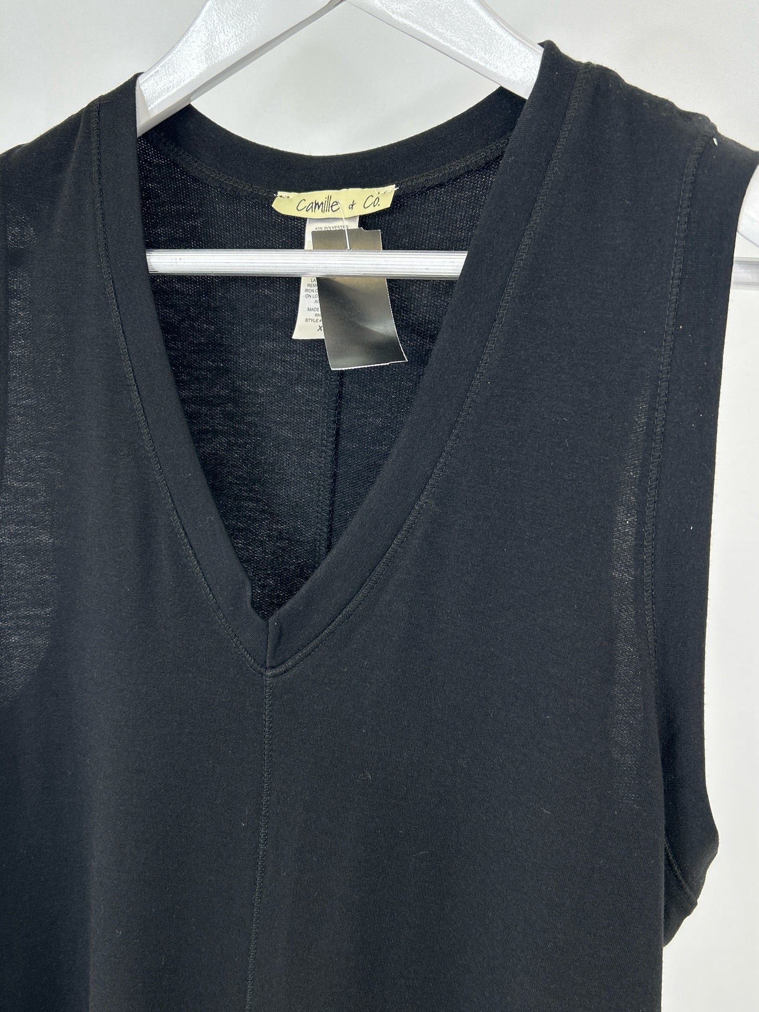 CAMILLE AND CO Size XL Black Women Dress