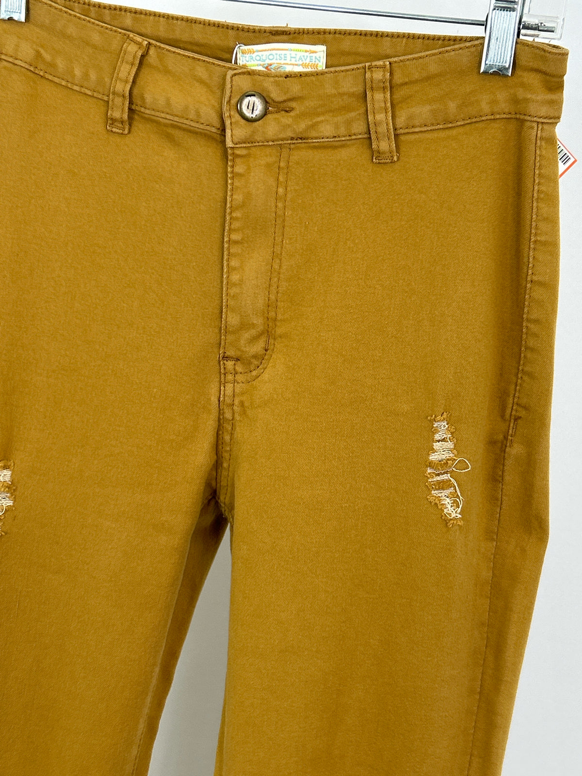 TURQUOISE HAVEN NWT Size M Mustard Women jeans
