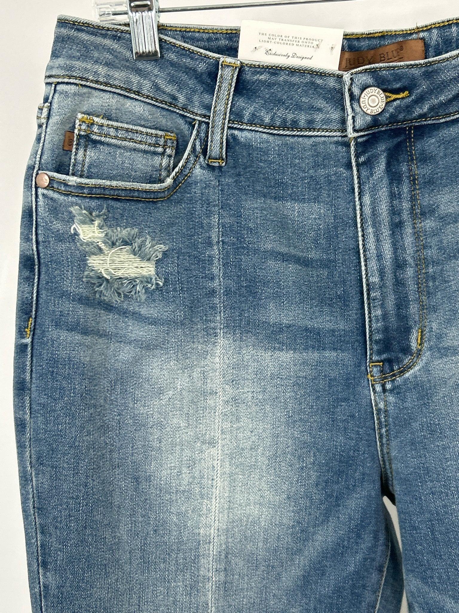 JUDY BLUE Size 11/30 LIGHT BLUE DENIM Women jeans