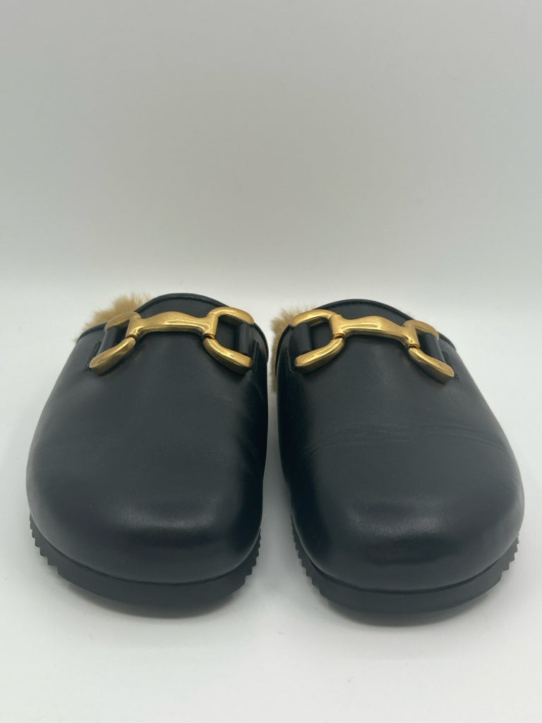 STEVE MADDEN Women Size 8.5 Black Clogs