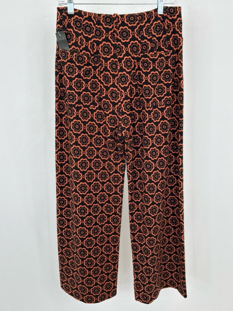 MAEVE Women Size 30/10 Orange Print Pants