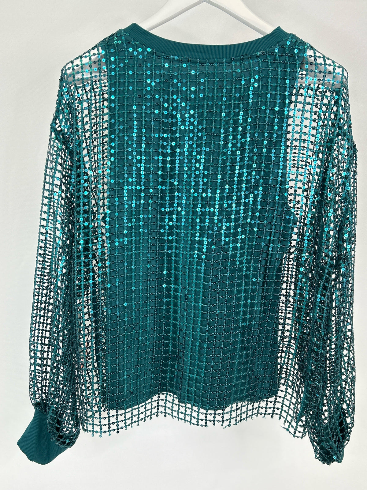PILCRO Size L Turquoise Women Top NWT