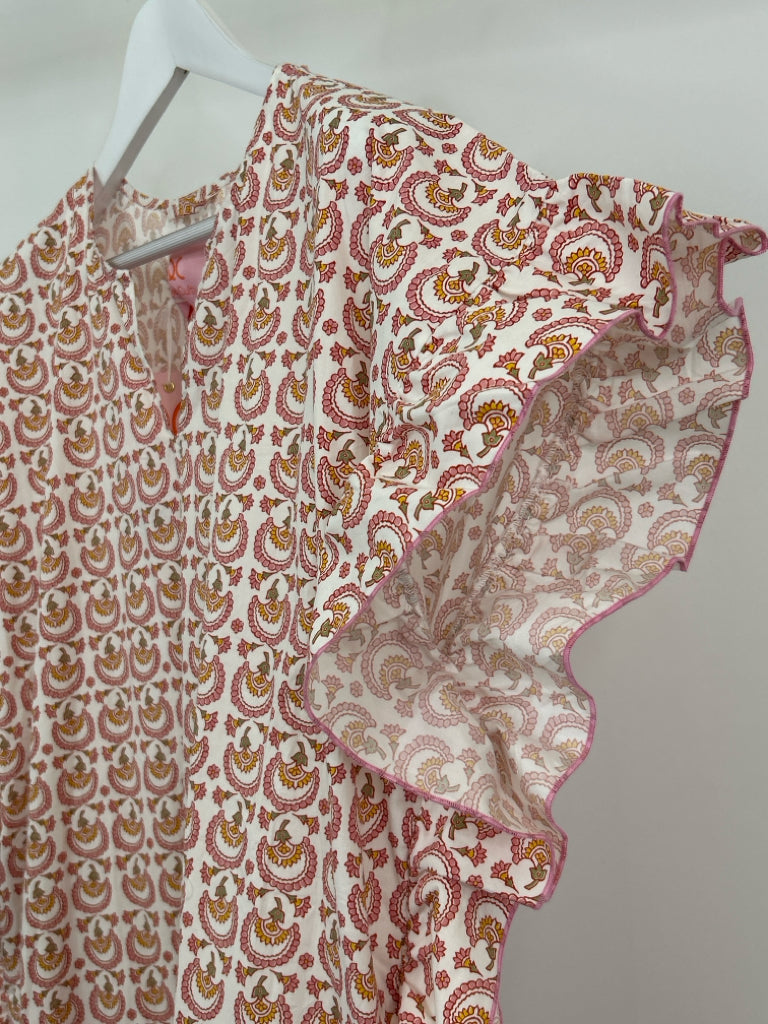 Quiet Culture Size L/XL Pink Print Women's Dress