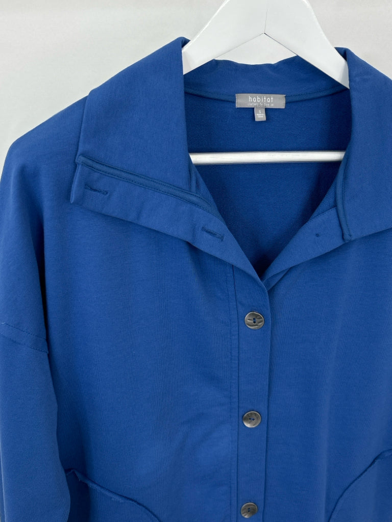 HABITAT Women Size S Blue Jacket