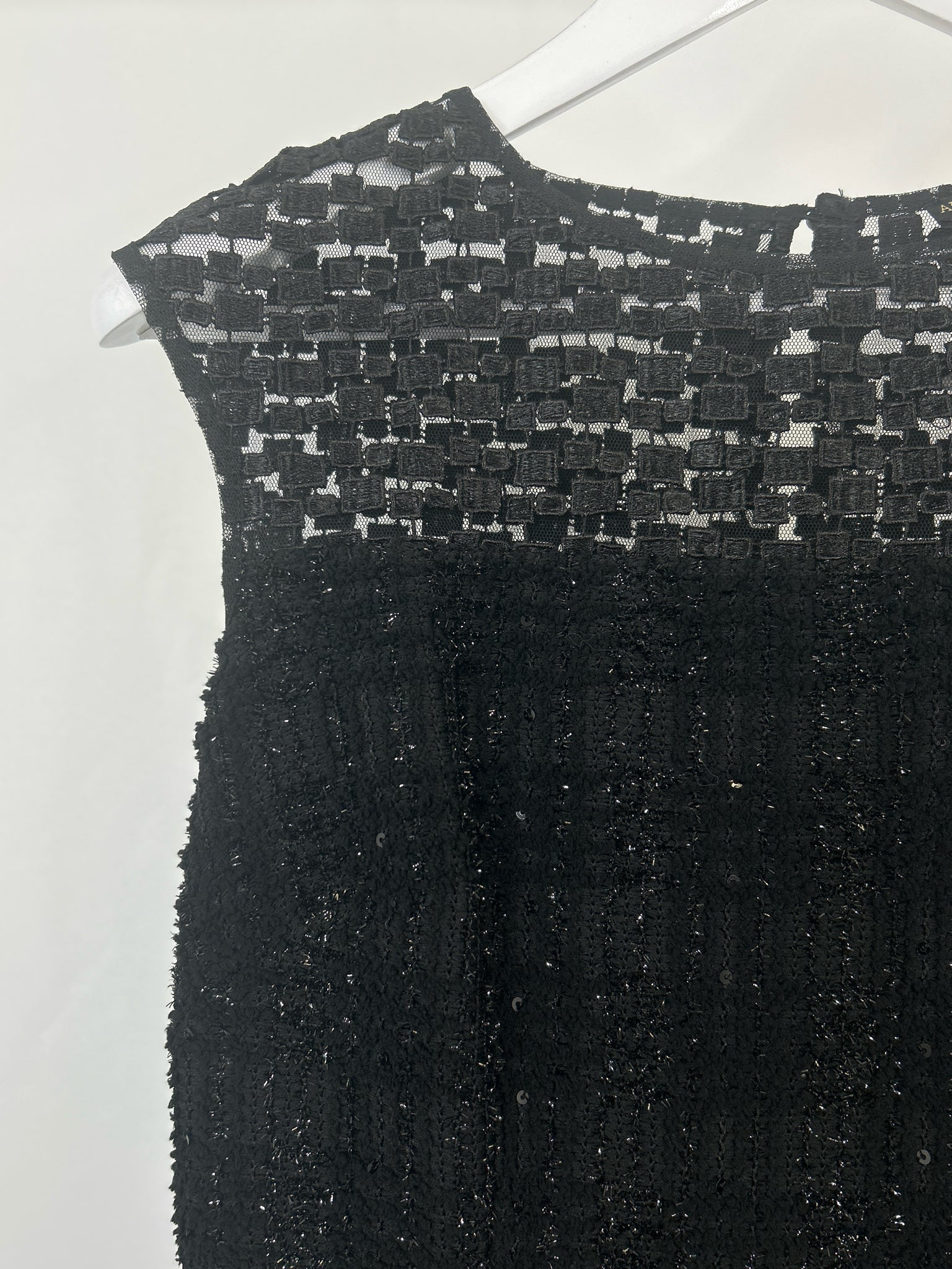ALBERTO MAKALI Size 6 Black Women Dress