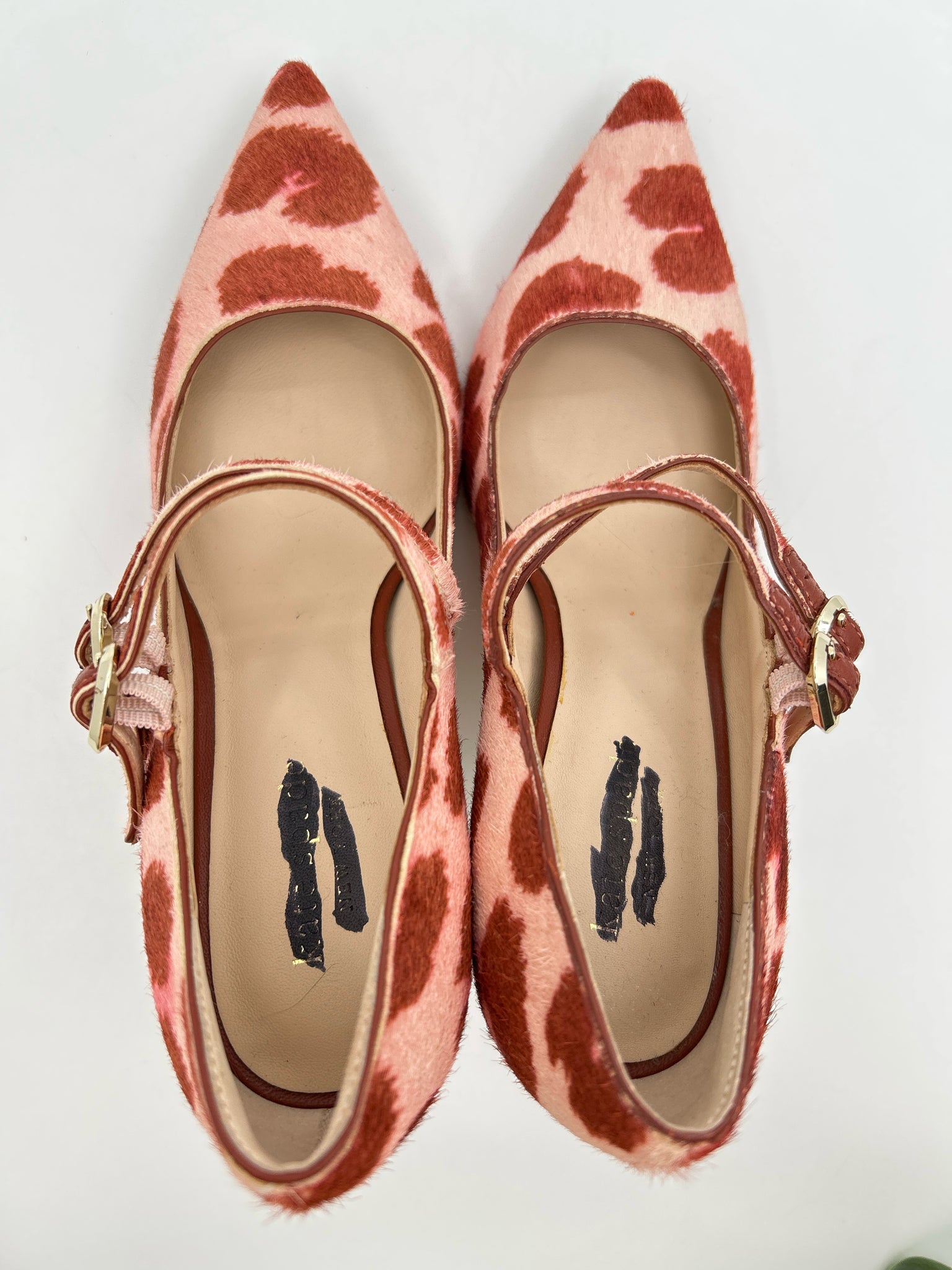 KATE SPADE Size 6M Pink Print Women Pumps