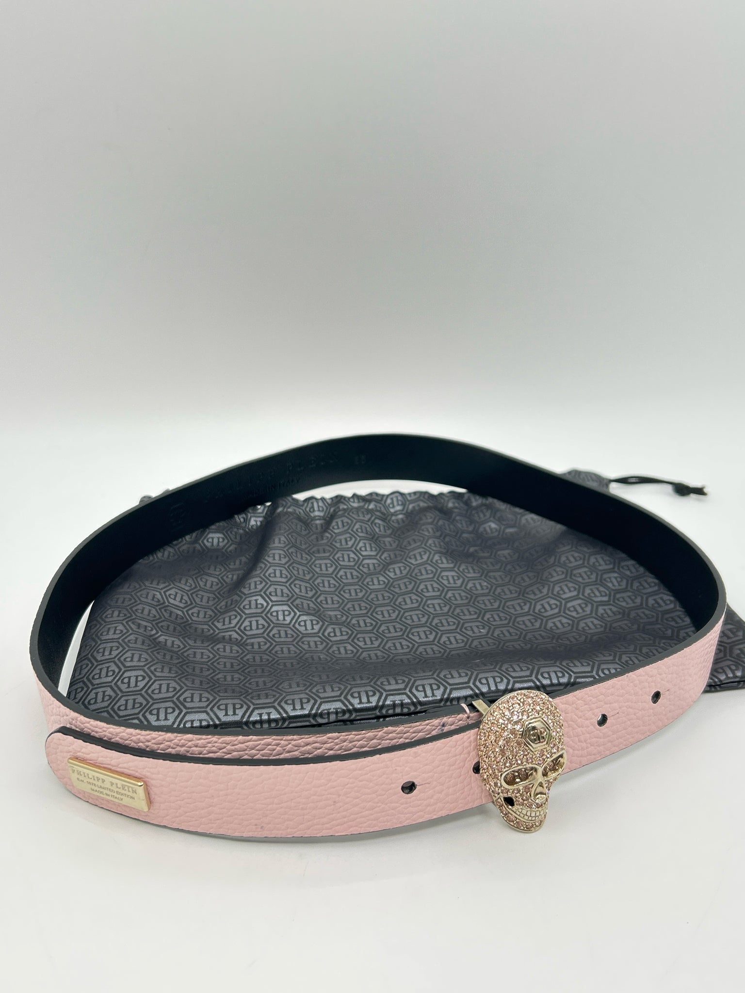 PHILIPP PLEIN Pink Belt