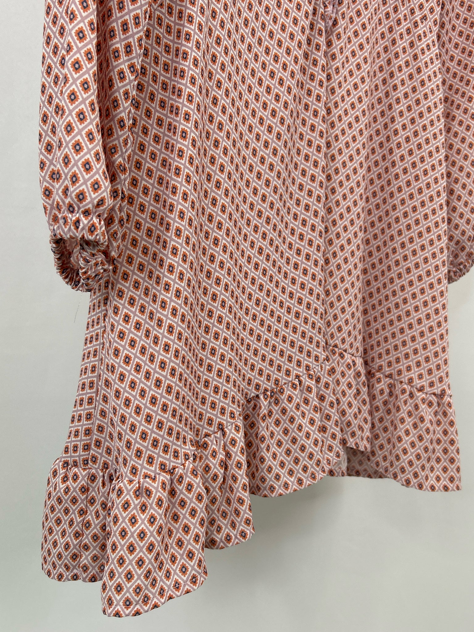 PATRIZIA PEPE Size 42 Pink Print Women Dress
