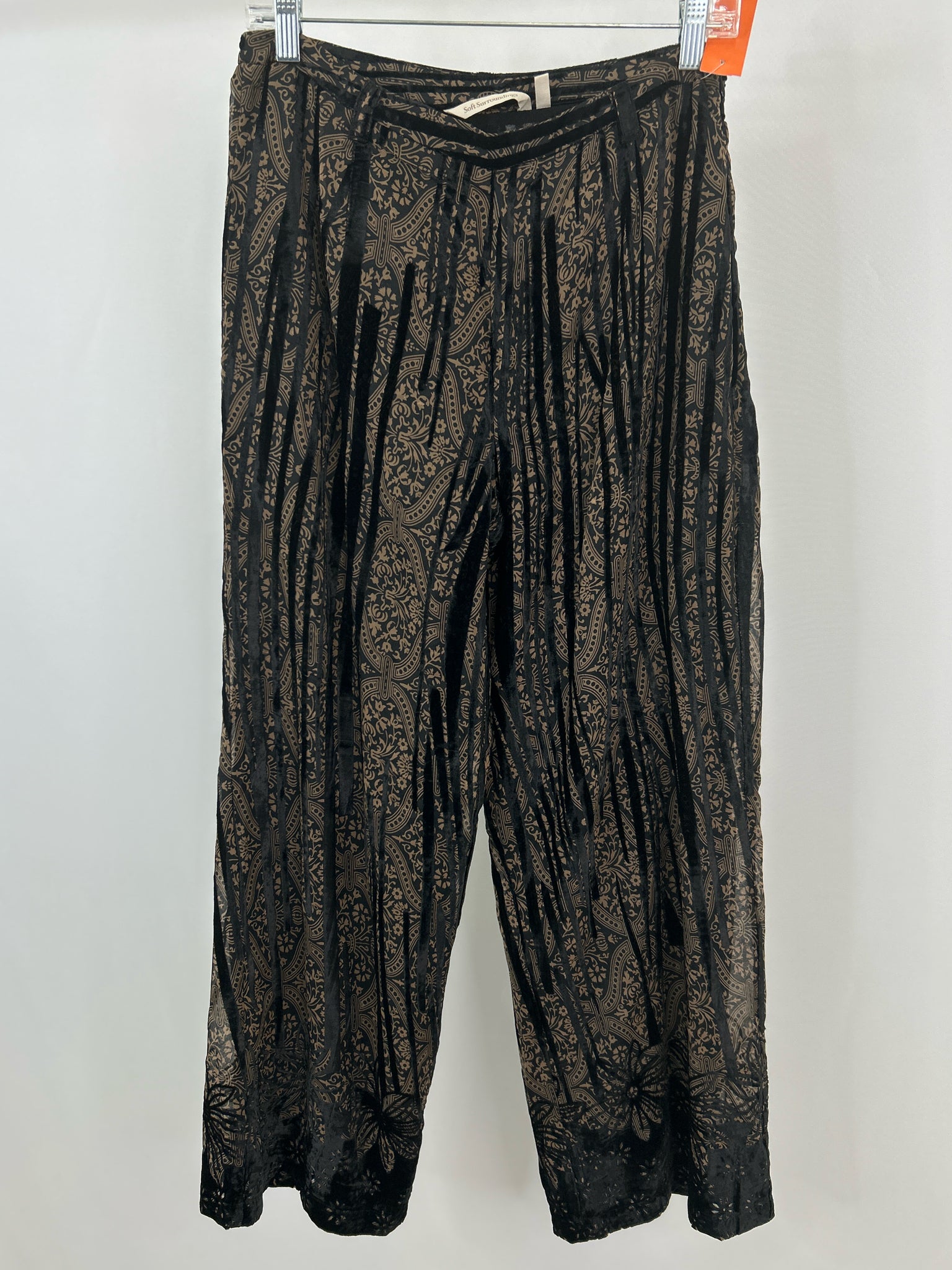 SOFT SURROUNDINGS Size S BROWN & BLACK Women Pants