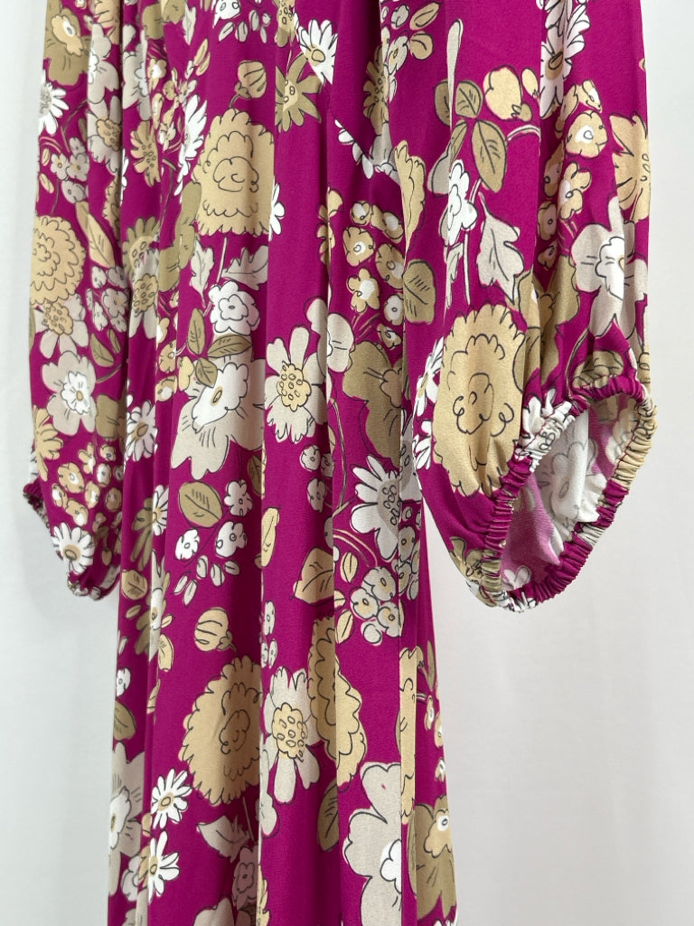 TYLER BOE Size S MAGENTA PRINT Women's Dress