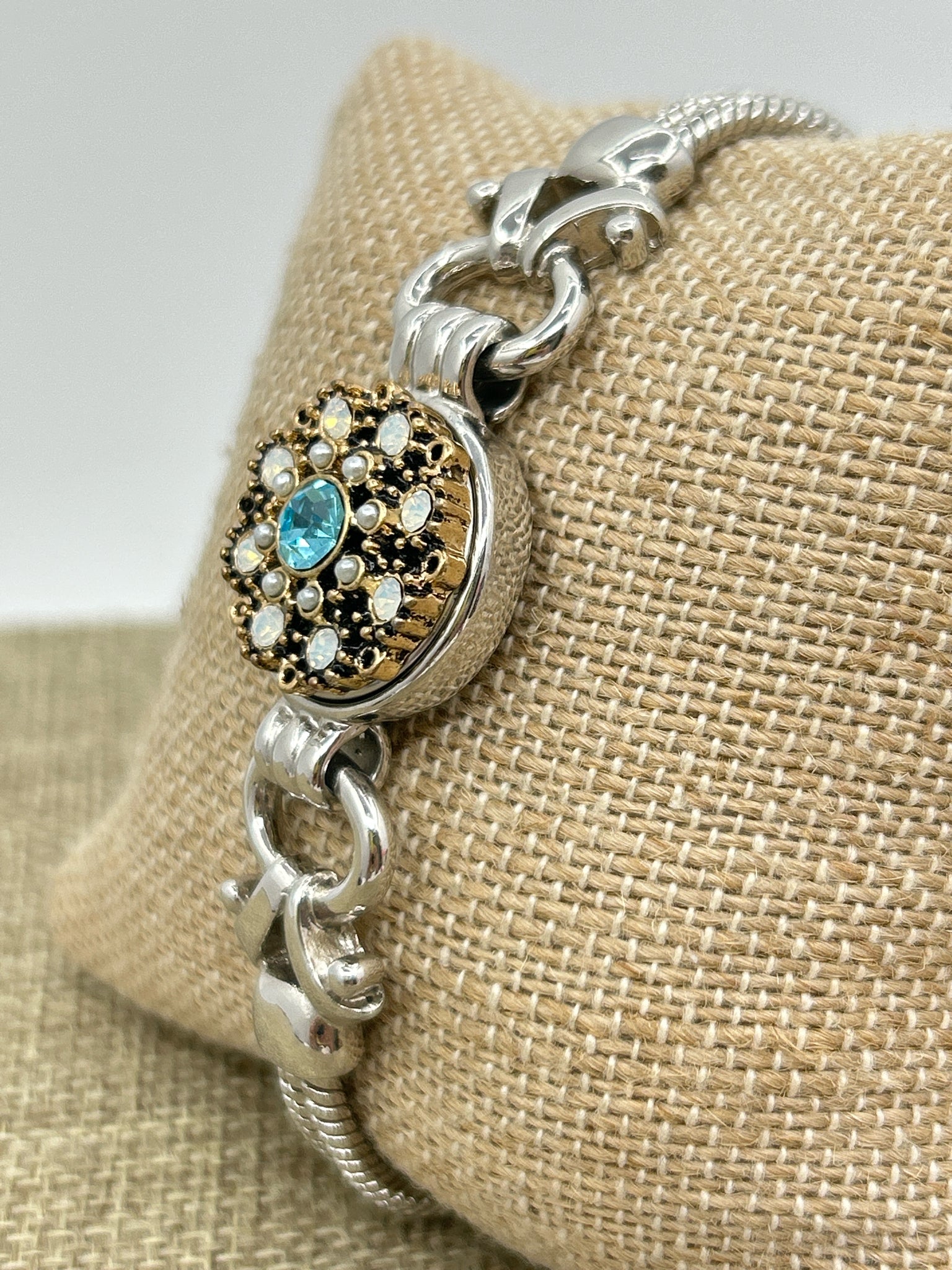 GINGER SNAPS Silver Bracelet