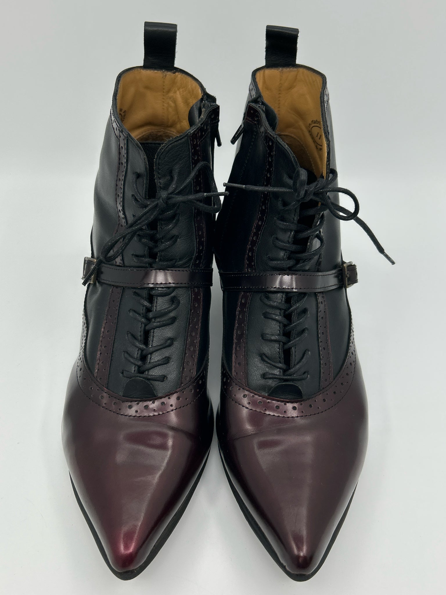 JOHN FLUEVOG Size 11 Black Women Booties