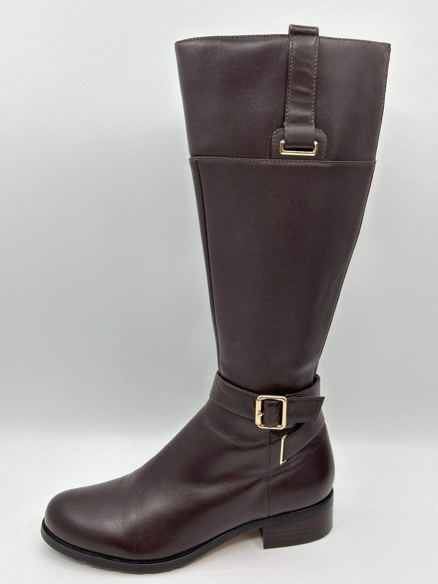 SOLEMANI Size 8M Brown Women Boots