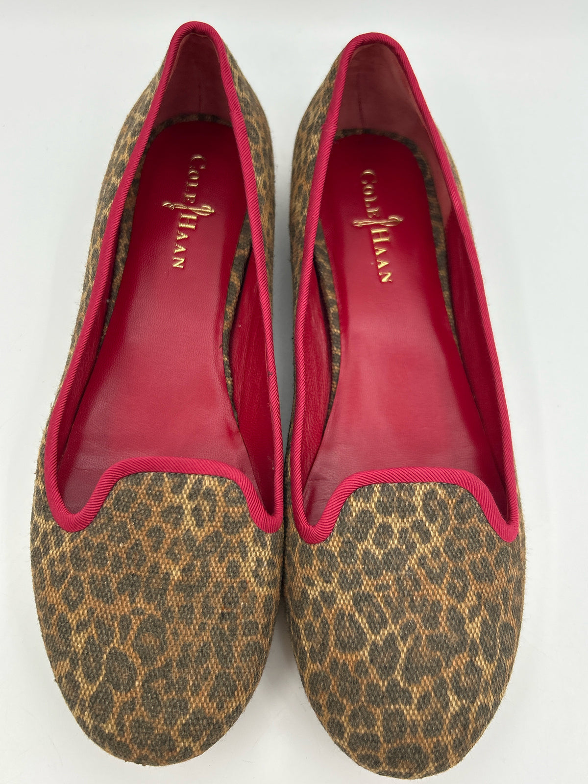 COLE HAAN Size 9B Animal Print Women Flats