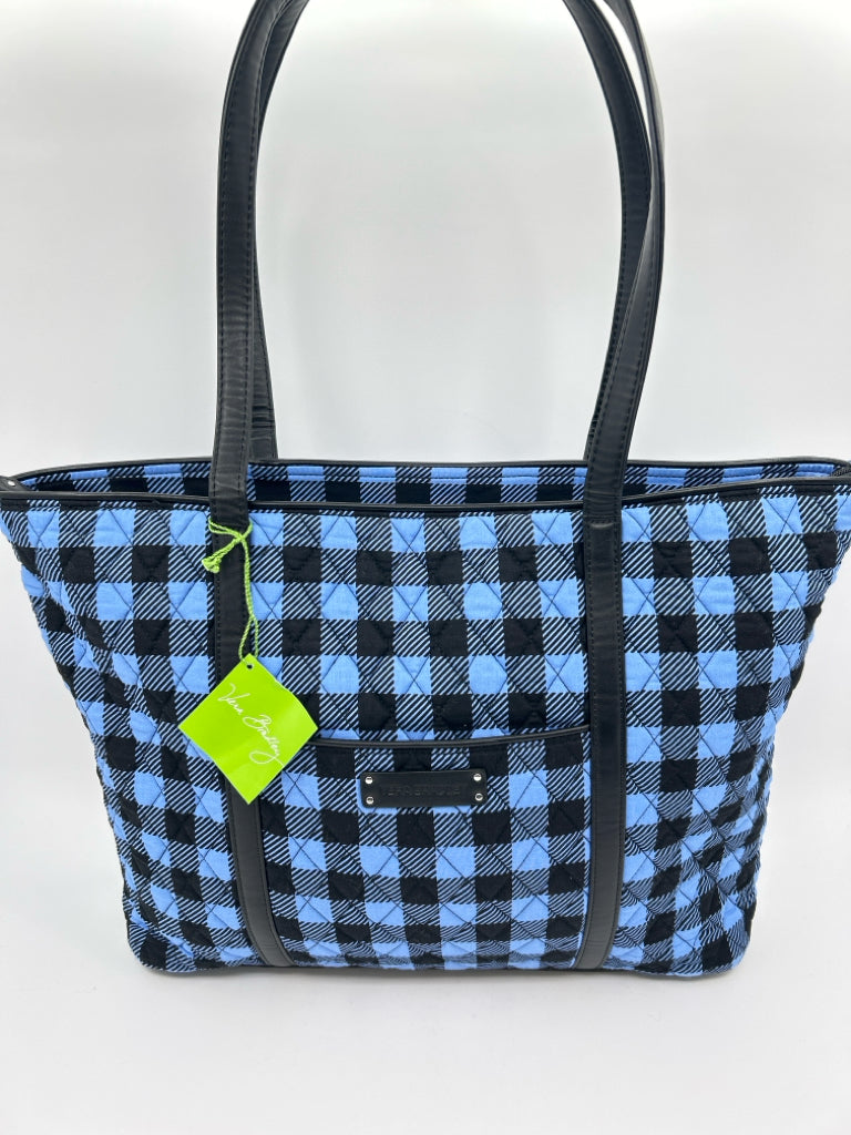 VERA BRADLEY Blue and Black Tote NWT