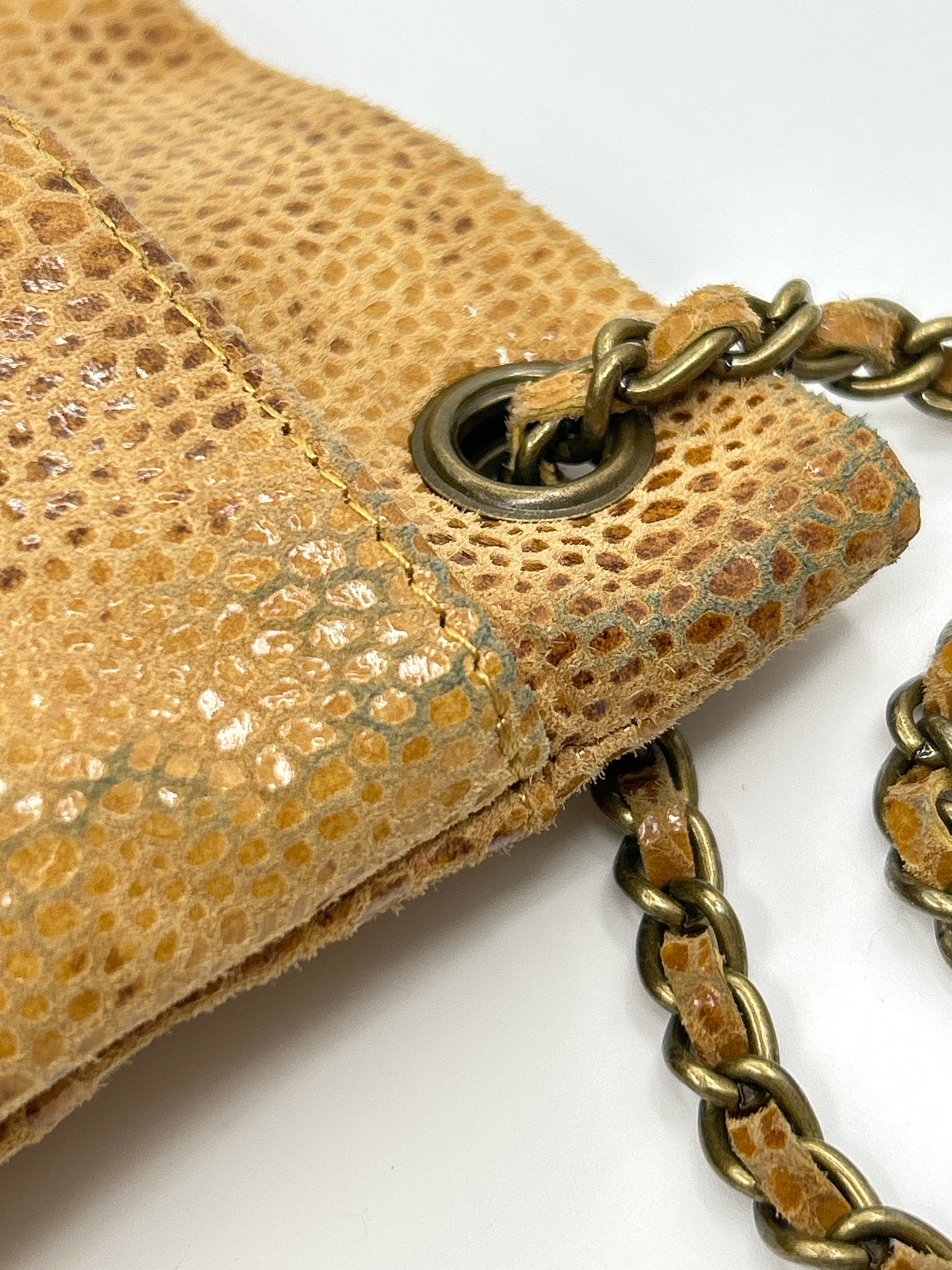 HOBO Mustard and Brown Women Purse