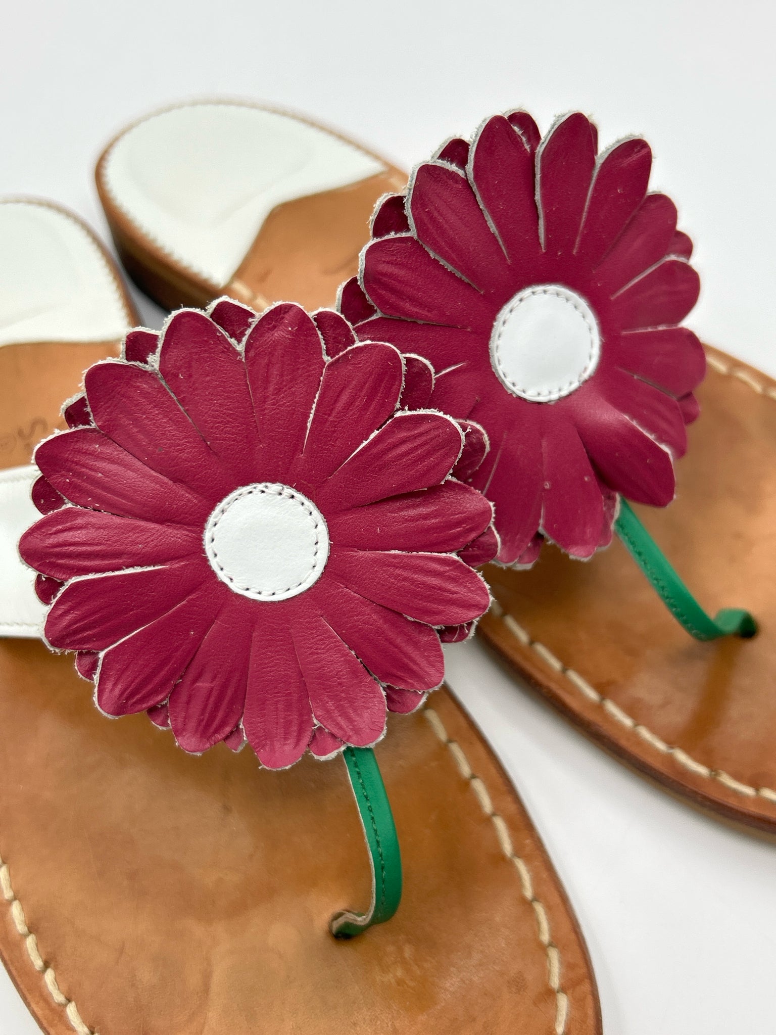 JACK ROGERS Size 9M White Women Sandal