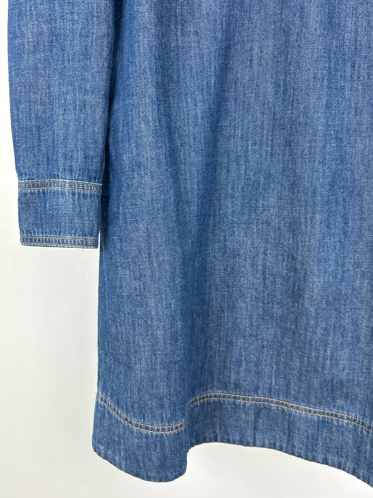 Boden Denim Size 6R BLUE DENIM Women Dress