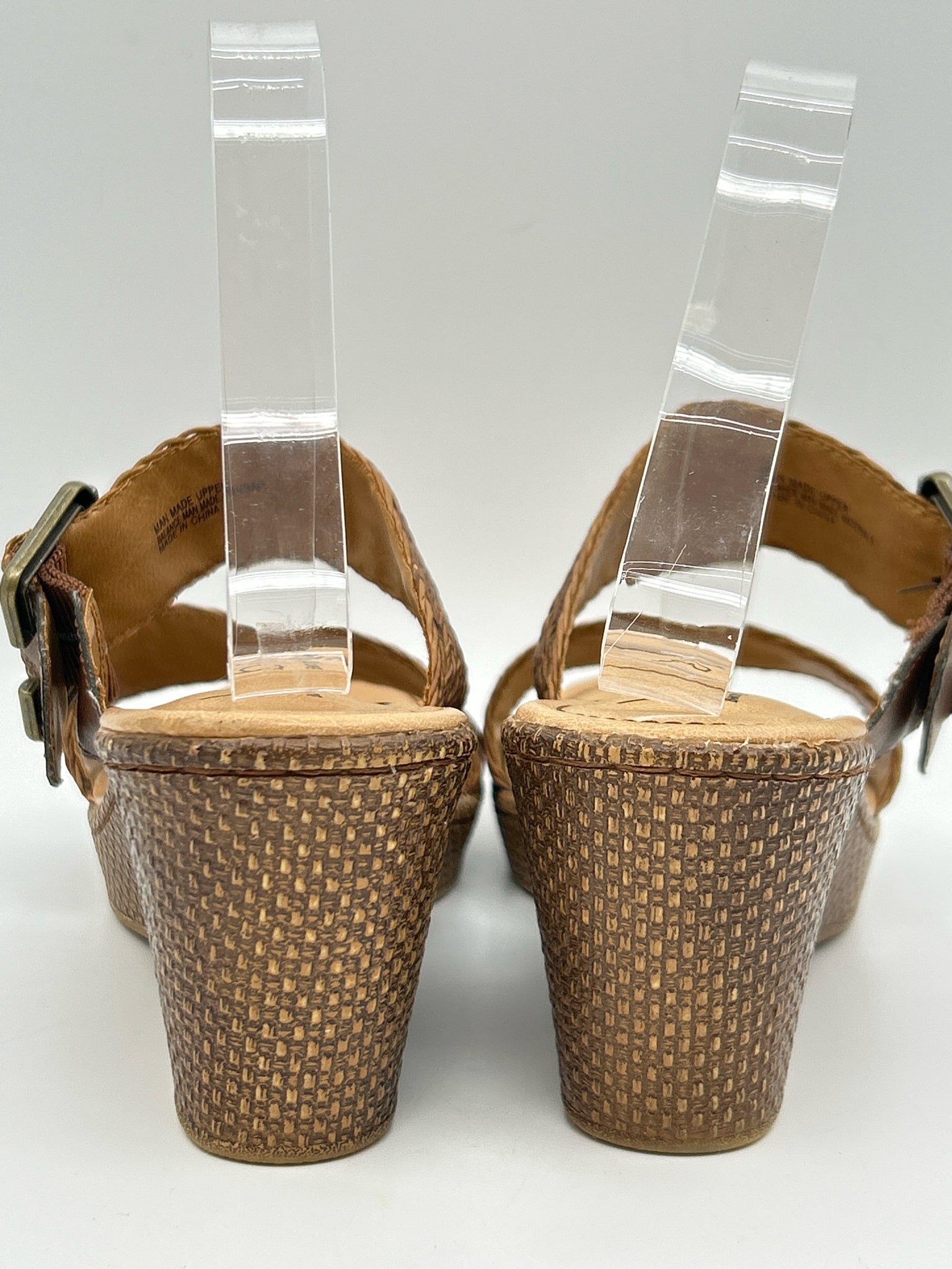 BORN CONCEPT Size 10M Brown Women Sandal