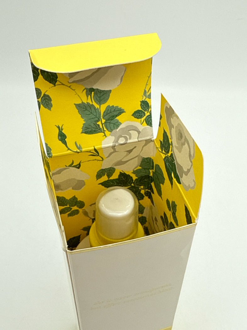 KATE SPADE NIB Size 5.4 oz WHITE AND YELLOW Body Oil