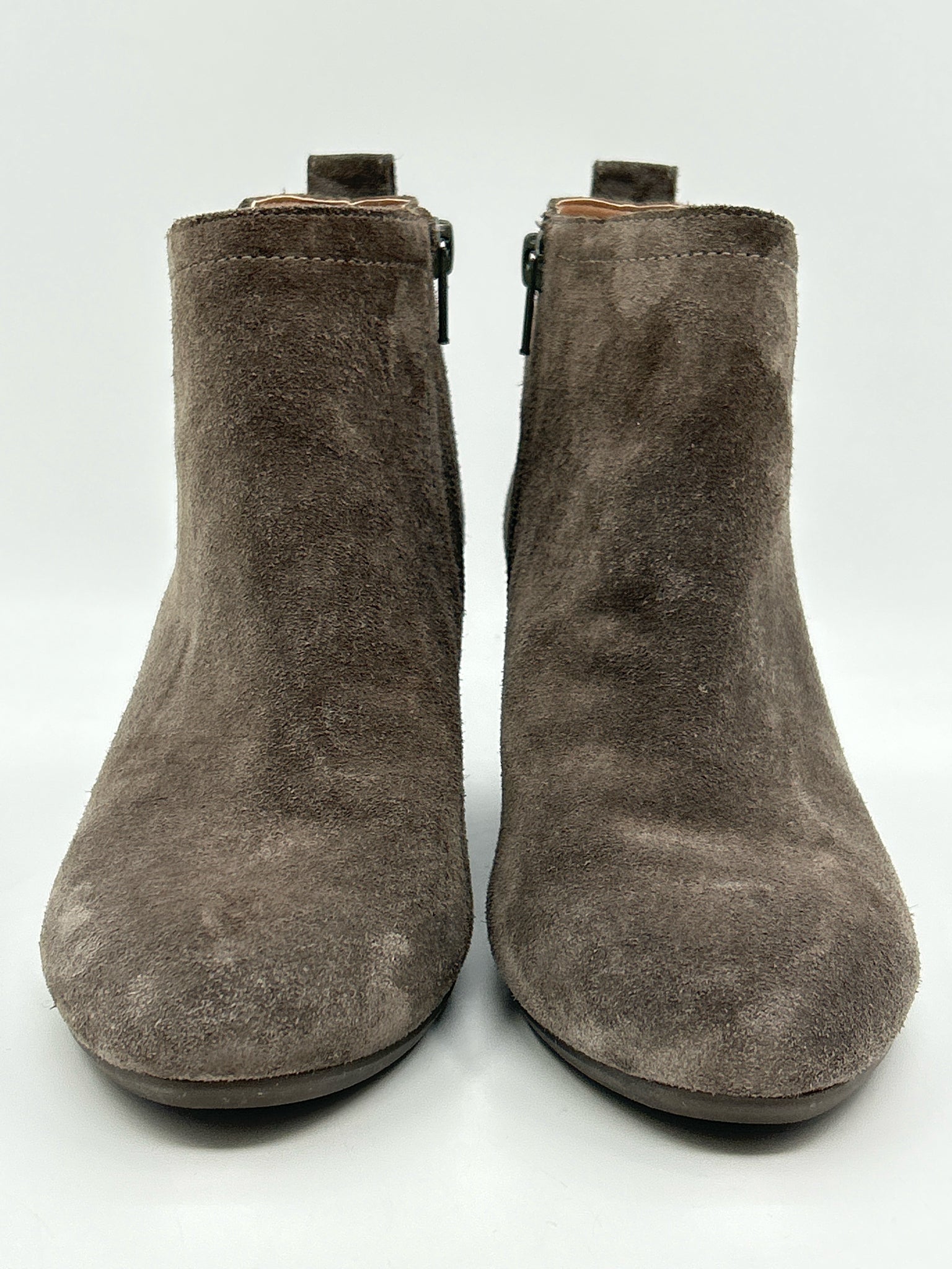VIONIC Size 7 Grey Women Booties