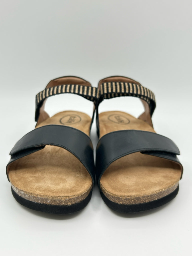 TAOS Size 9 Black Women's Symbol Sandal NIB